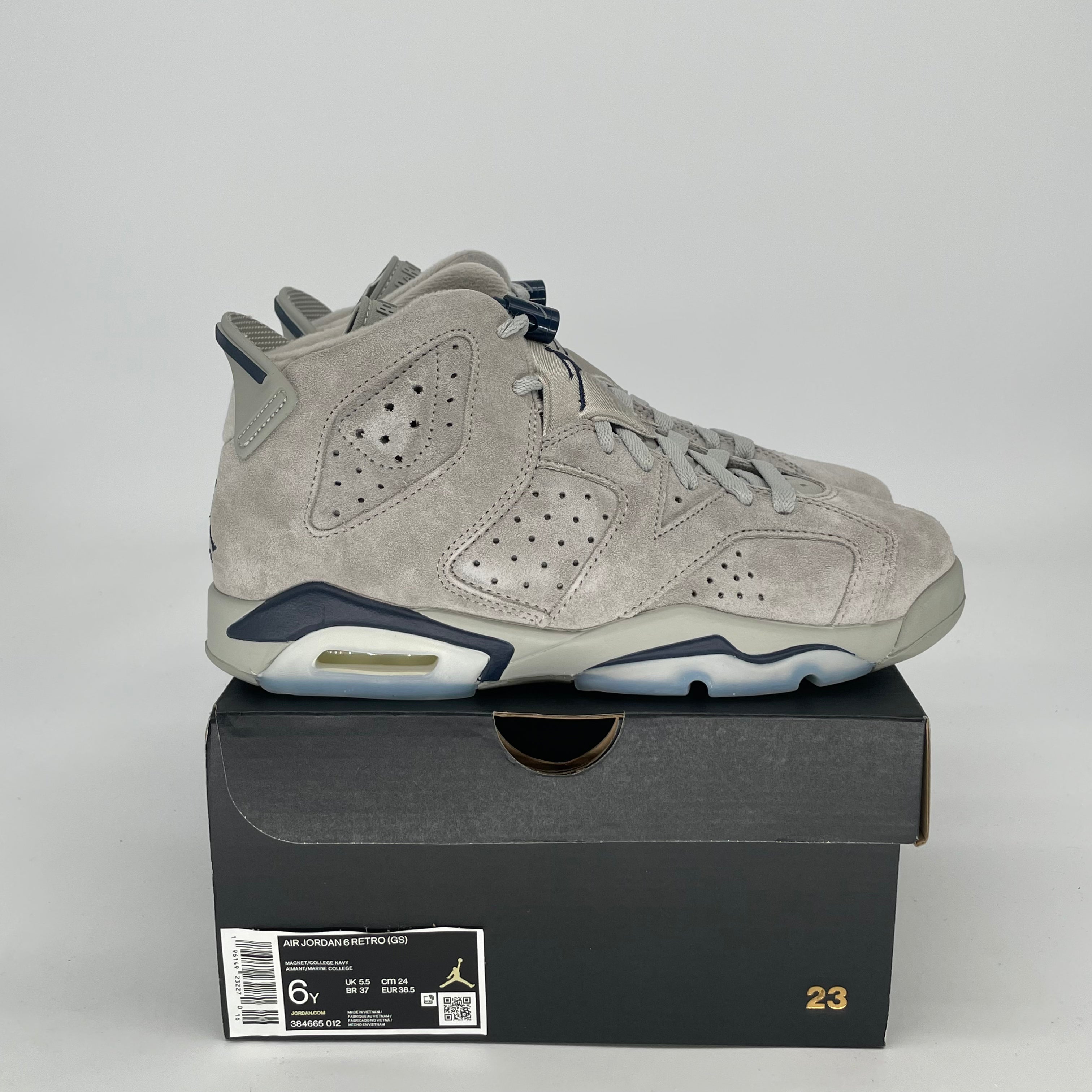 AIR JORDAN 6 GEORGETOWN 384665-012 SIZE 6/7.5W