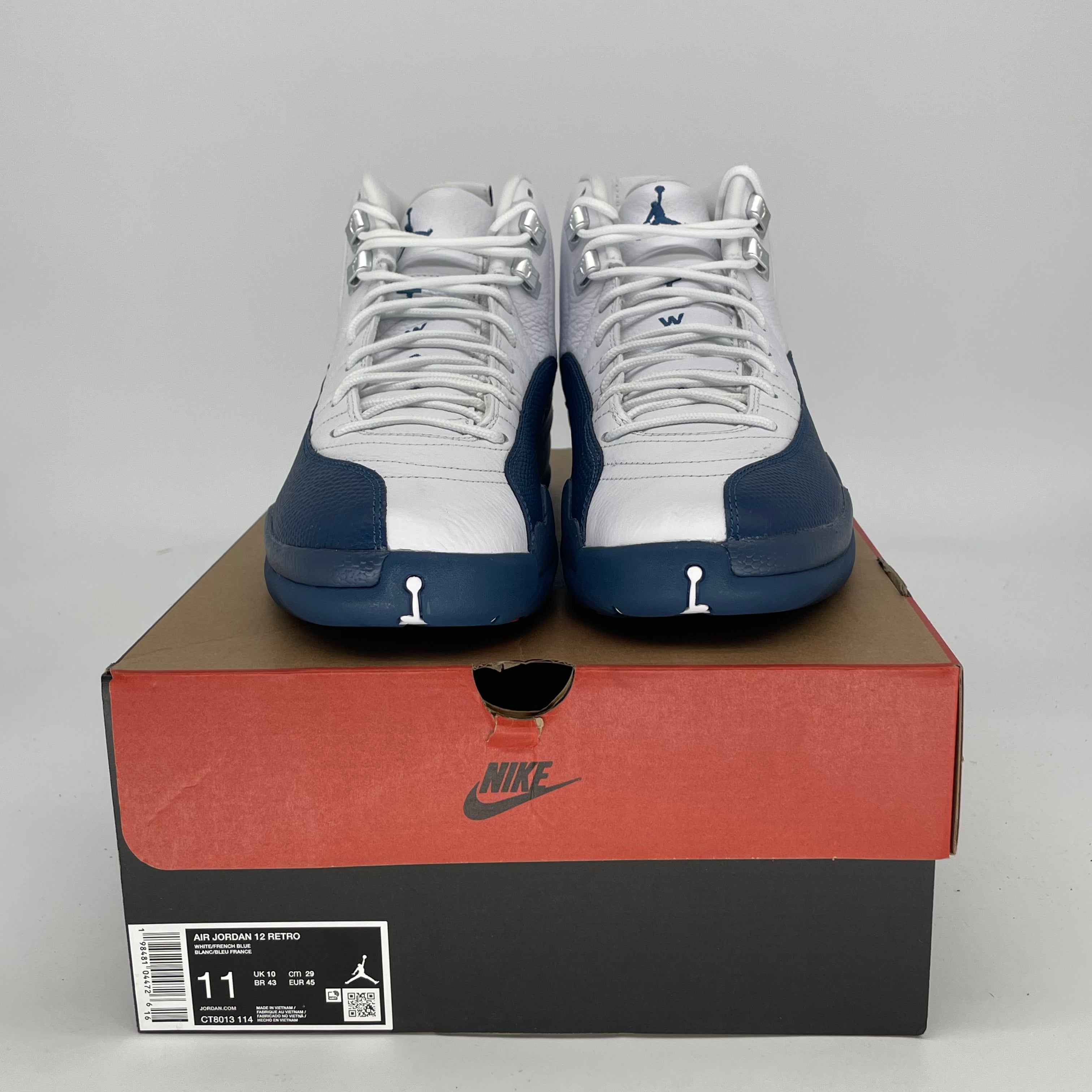 AIR JORDAN 12 FRENCH BLUE CT8013-114 SIZE 11/12.5W