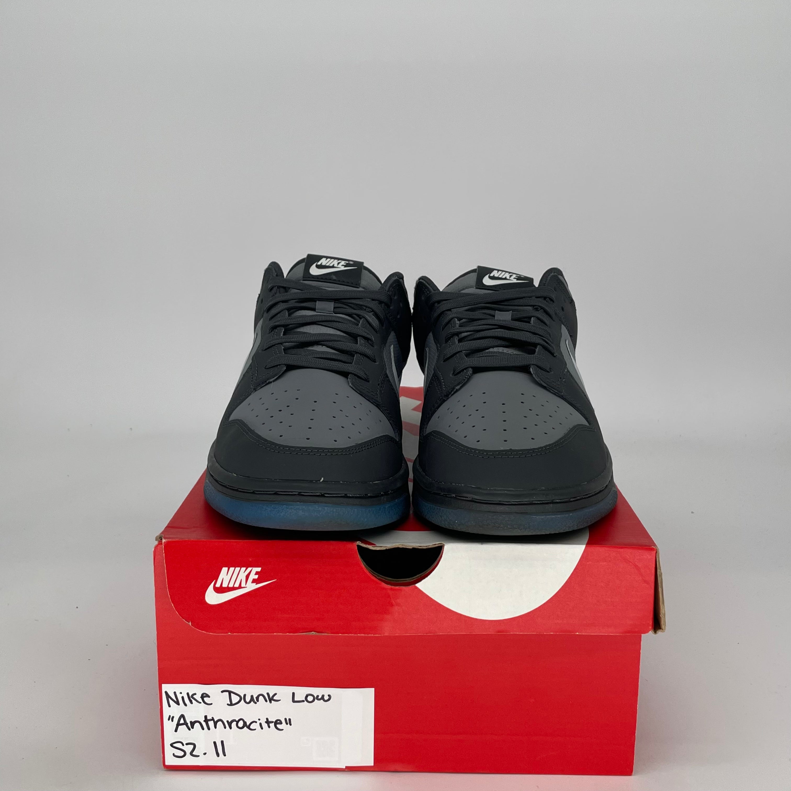 NIKE DUNK LOW ANTHRACITE FV0384-001 SIZE 11/12.5W