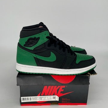 AIR JORDAN 1 PINE GREEN BLACK SIZE 10 555088-030