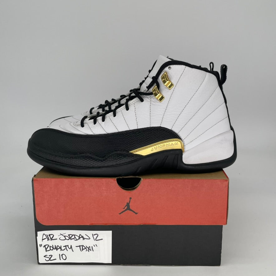 AIR JORDAN 12 ROYALTY TAXI CT8013-170 SIZE 10/11.5W