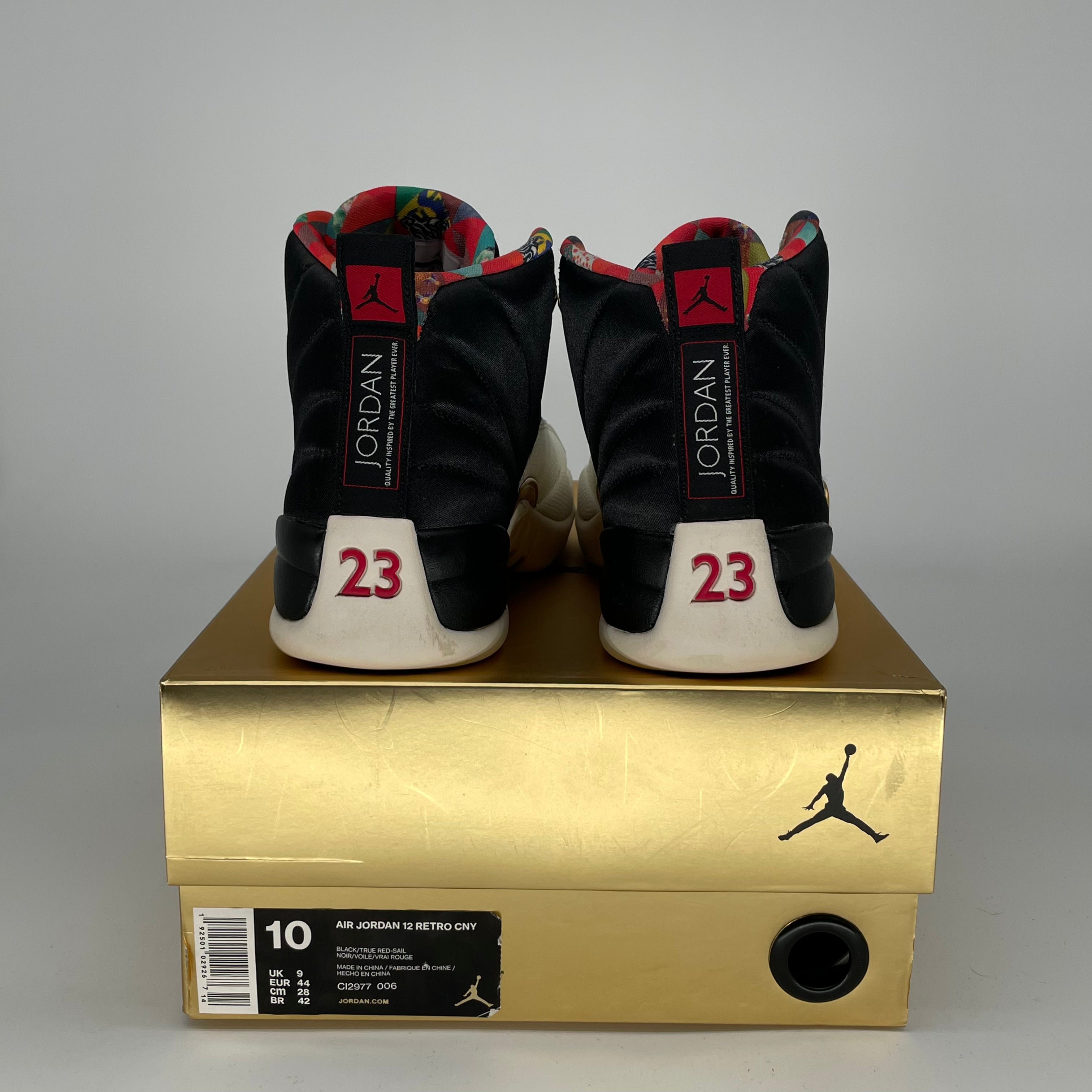 AIR JORDAN 12 CHINESE NEW YEAR SIZE 10/11.5W CI2977-006