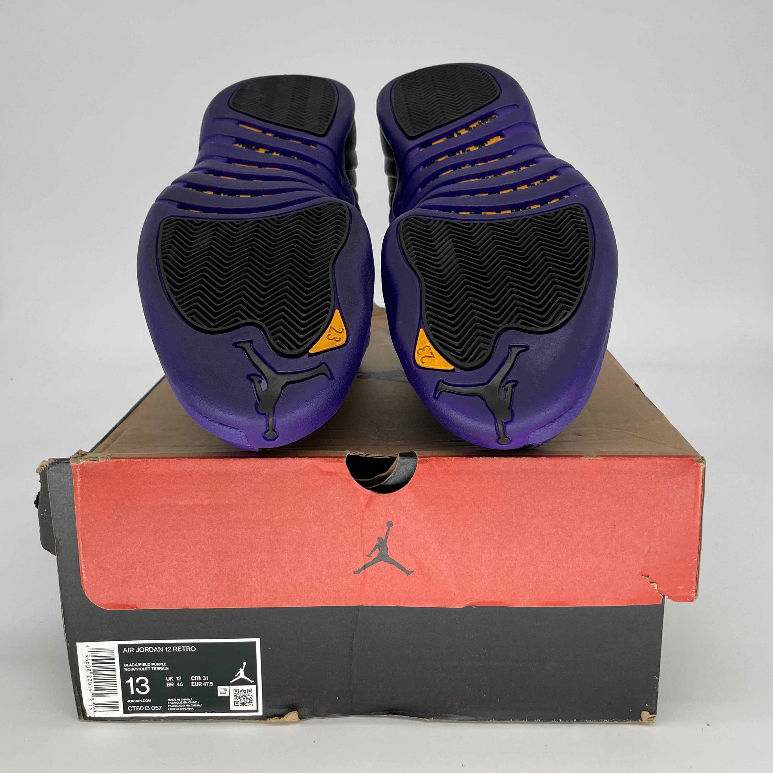 AIR JORDAN 12 FIELD PURPLE SIZE 13 CT8013-057