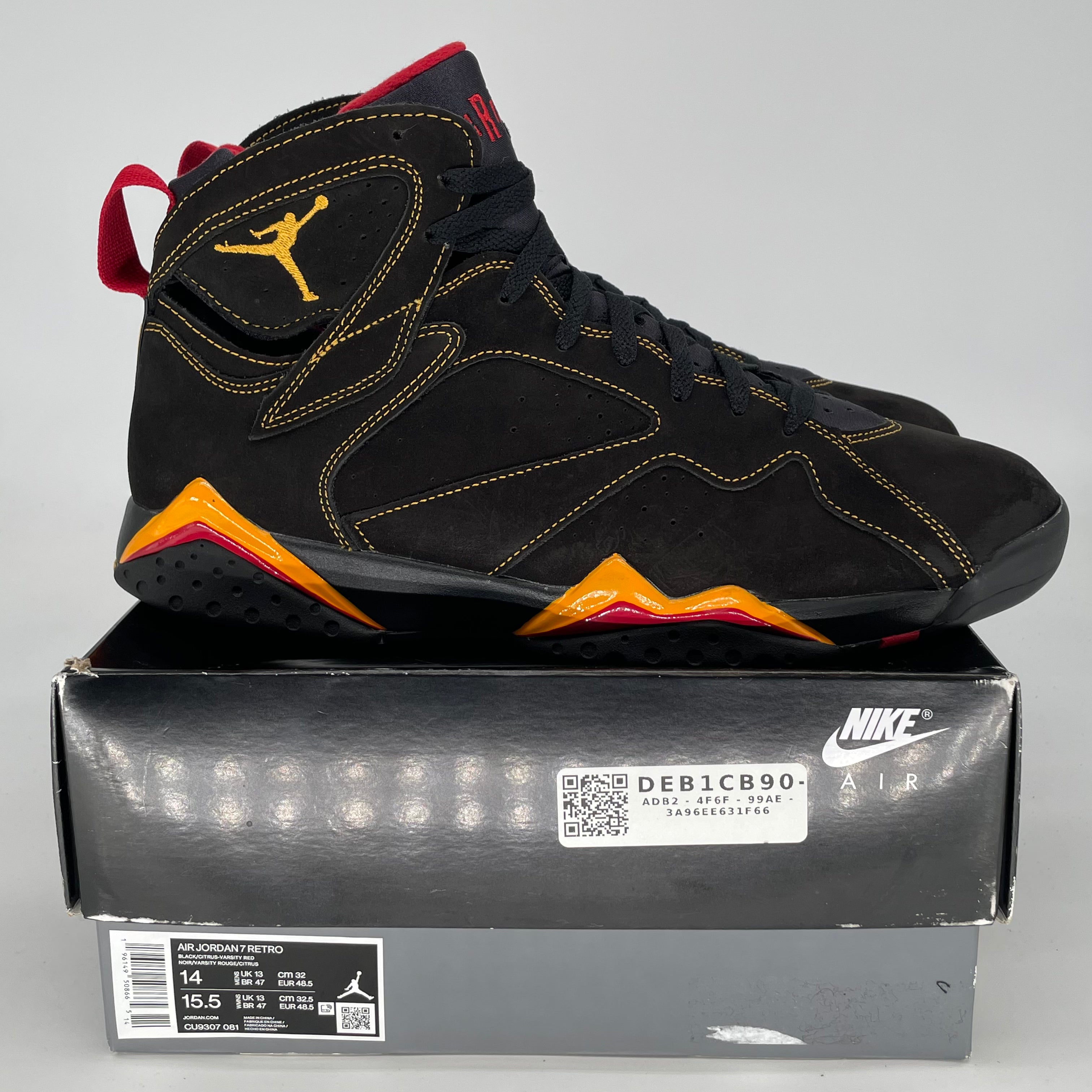 AIR JORDAN 7 CITRUS SIZE 14/15.5W CU9307-081