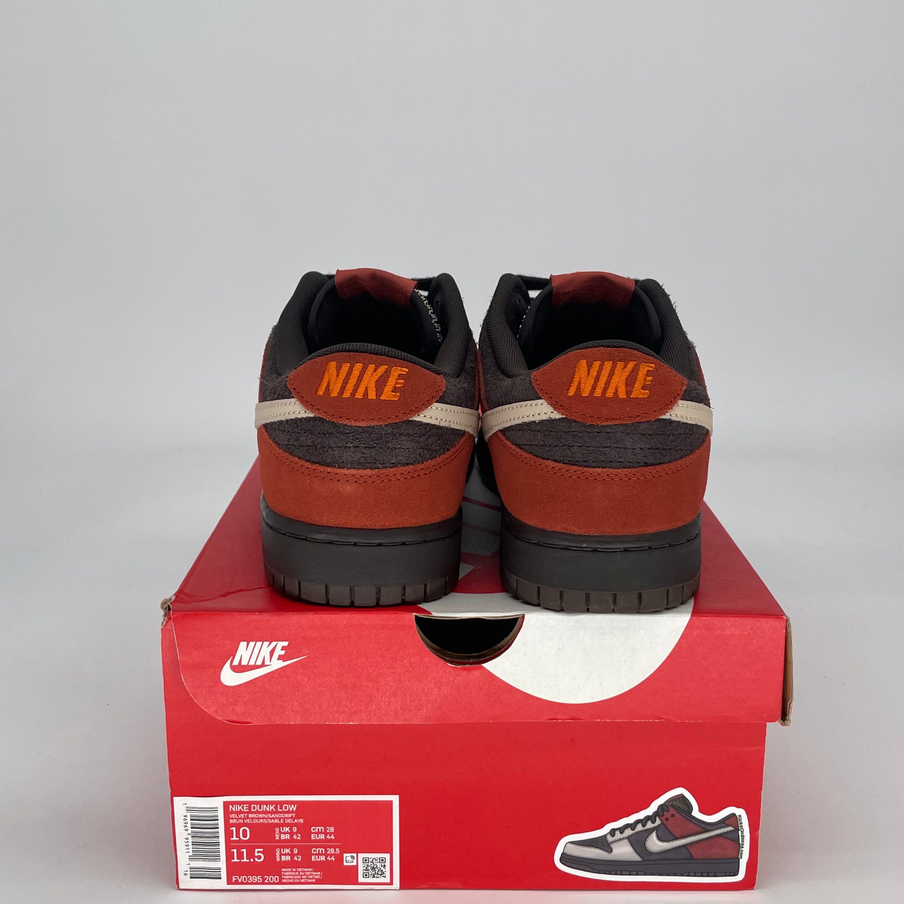 NIKE DUNK LOW RED PANDA FV0395-200 SIZE 10/11.5W