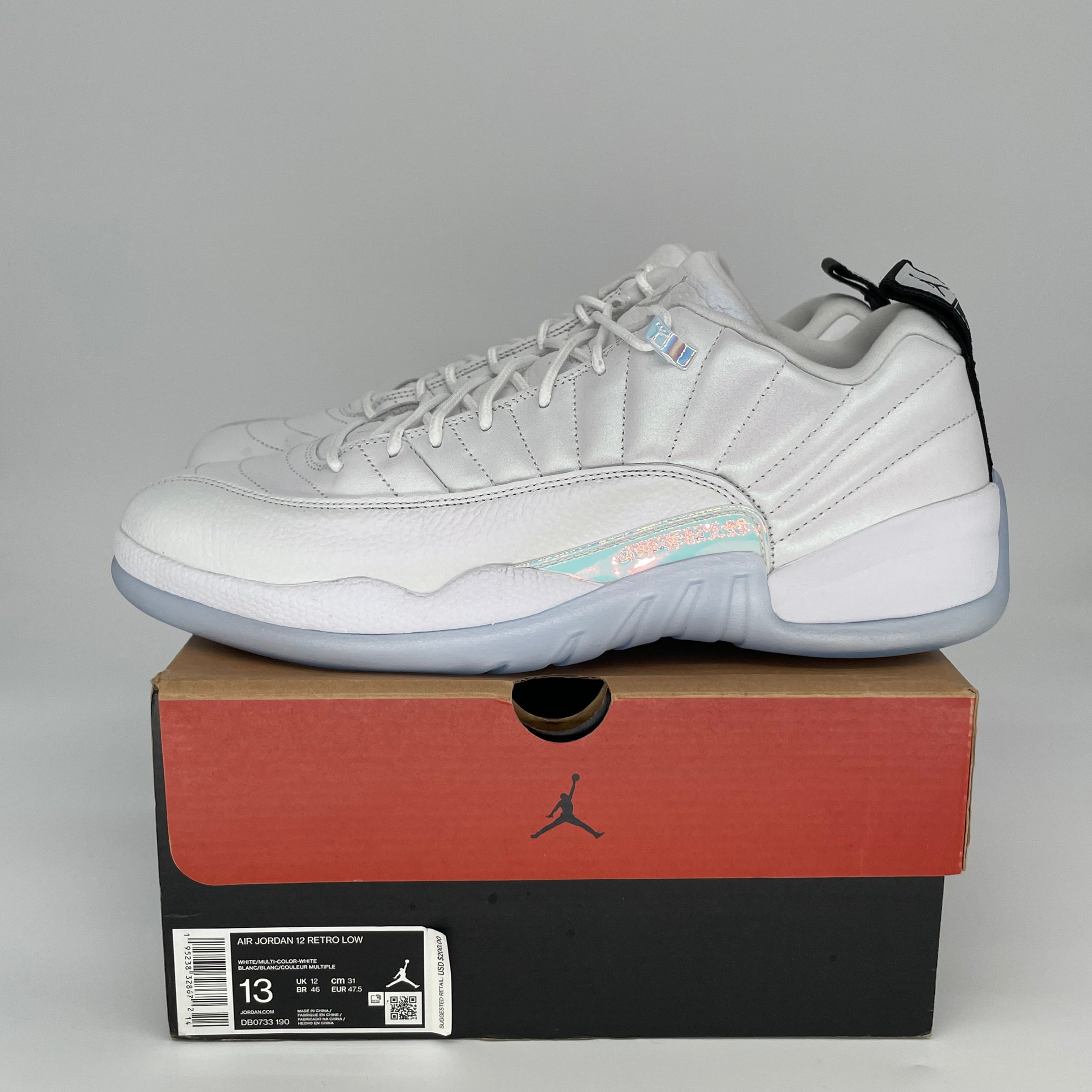 AIR JORDAN 12 LOW EASTER SIZE 13 DB0733-190