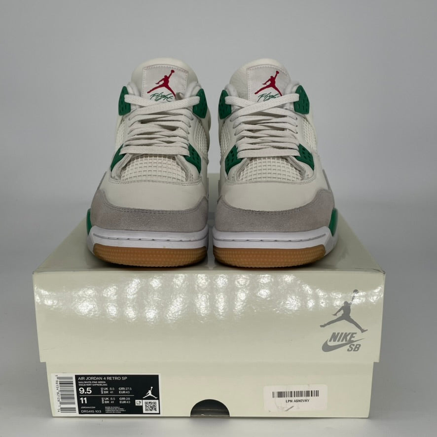 AIR JORDAN 4 SB PINE GREEN DR5415-103 SIZE 9.5/11W