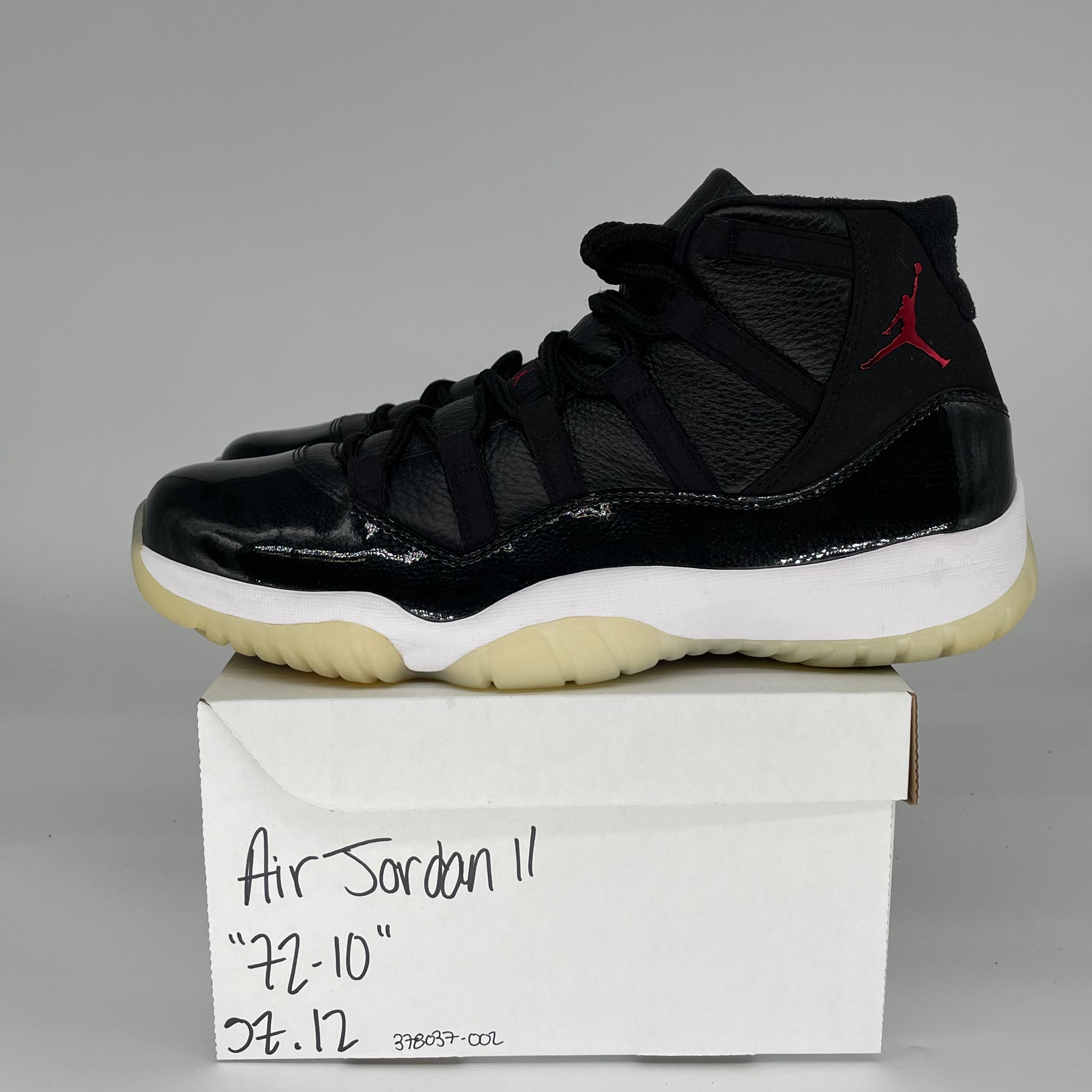 AIR JORDAN 11 72-10 SIZE 12 378037-002