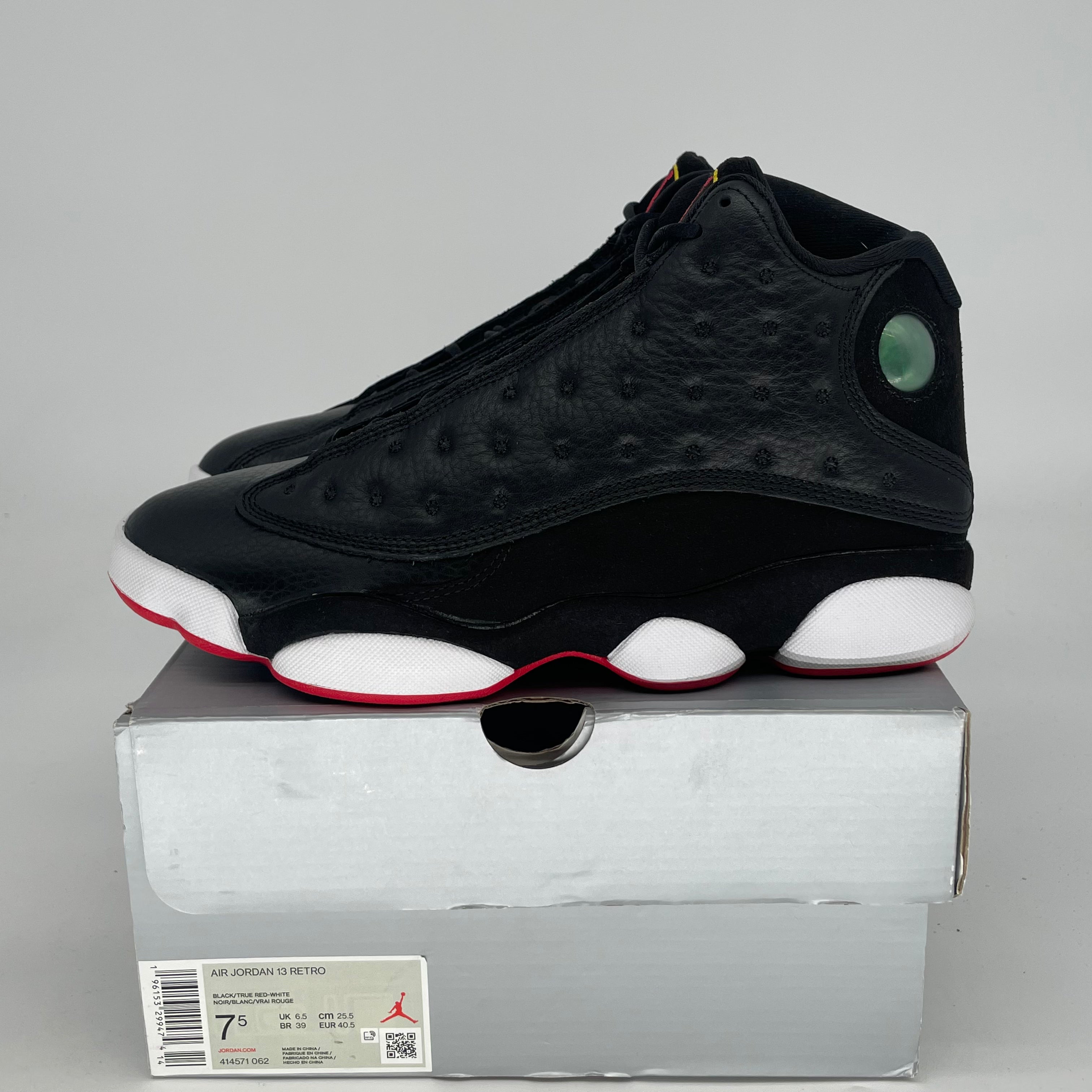 AIR JORDAN 13 PLAYOFFS SIZE 7.5/9W 414571-062
