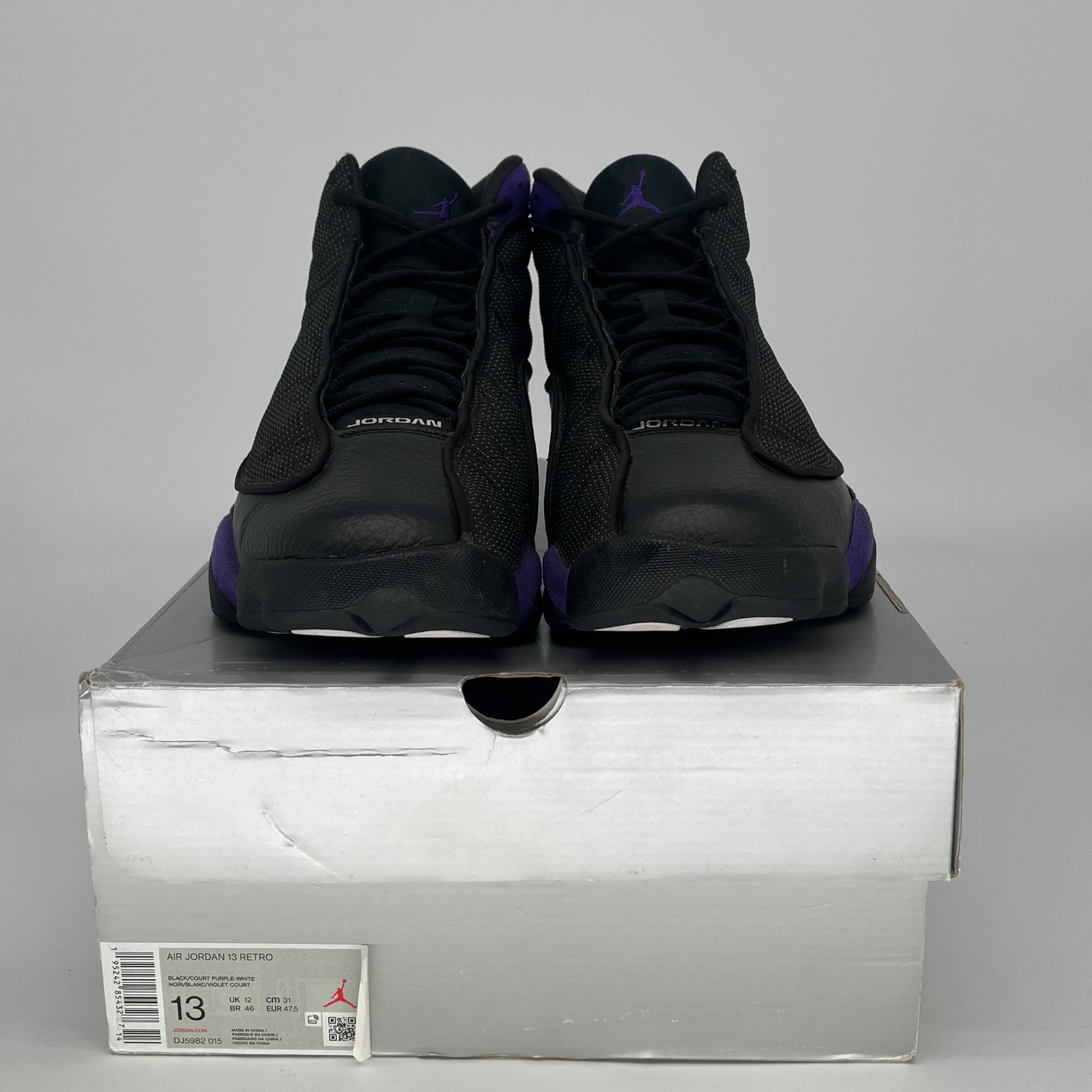 AIR JORDAN 13 COURT PURPLE DJ5982-015 SIZE 13/14.5W