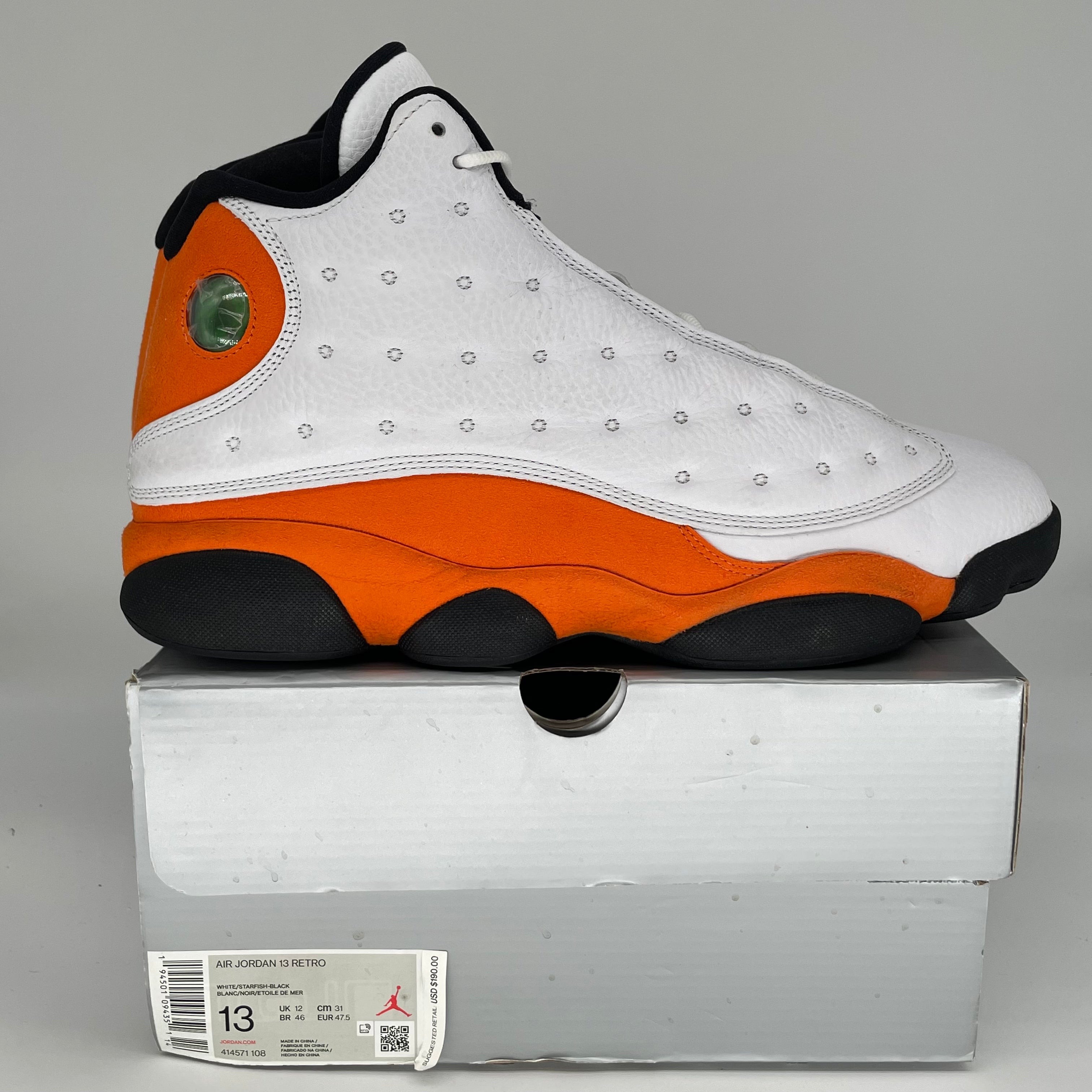 AIR JORDAN 13 STARFISH SIZE 13 414571-108