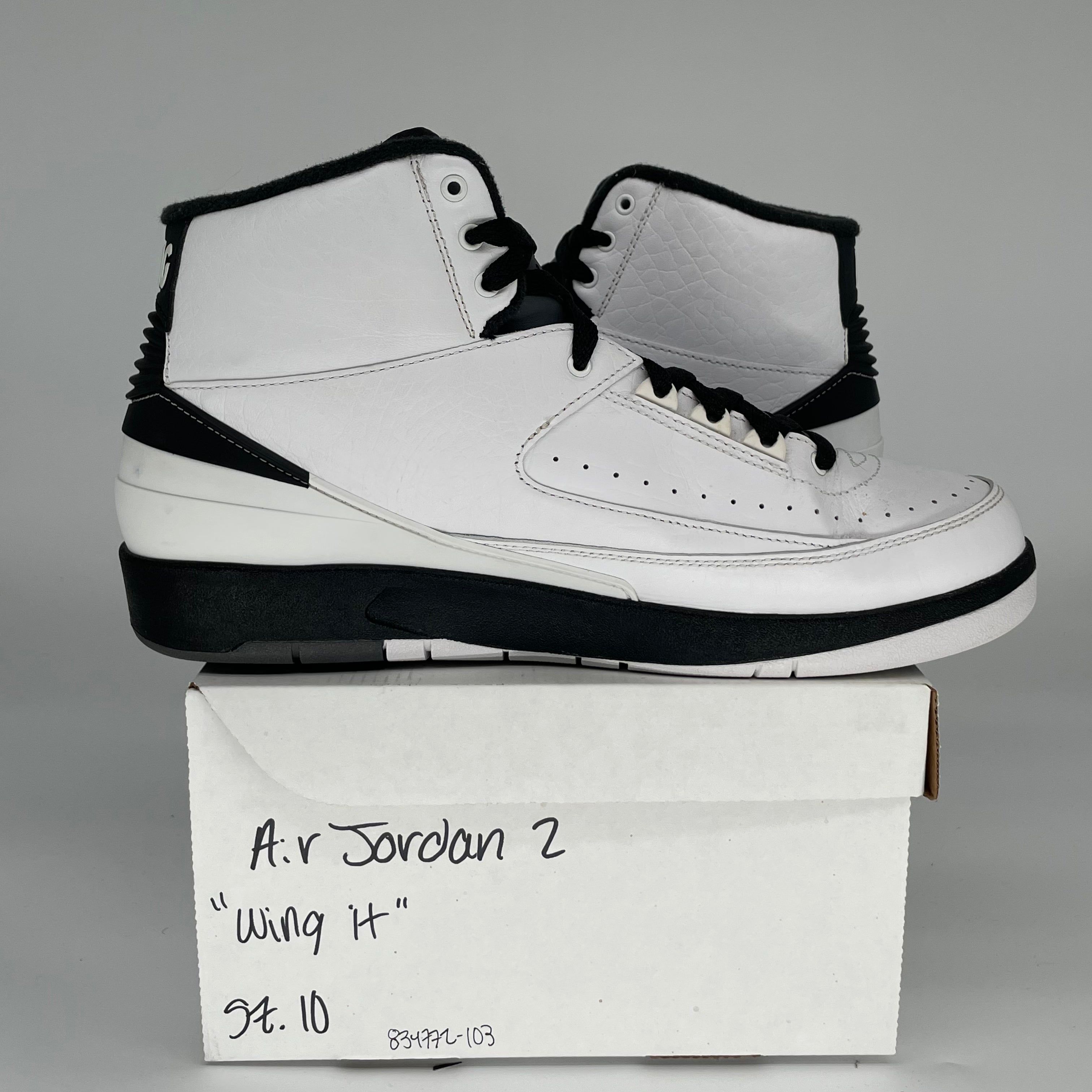 AIR JORDAN 2 WING IT SIZE 10 834272-103