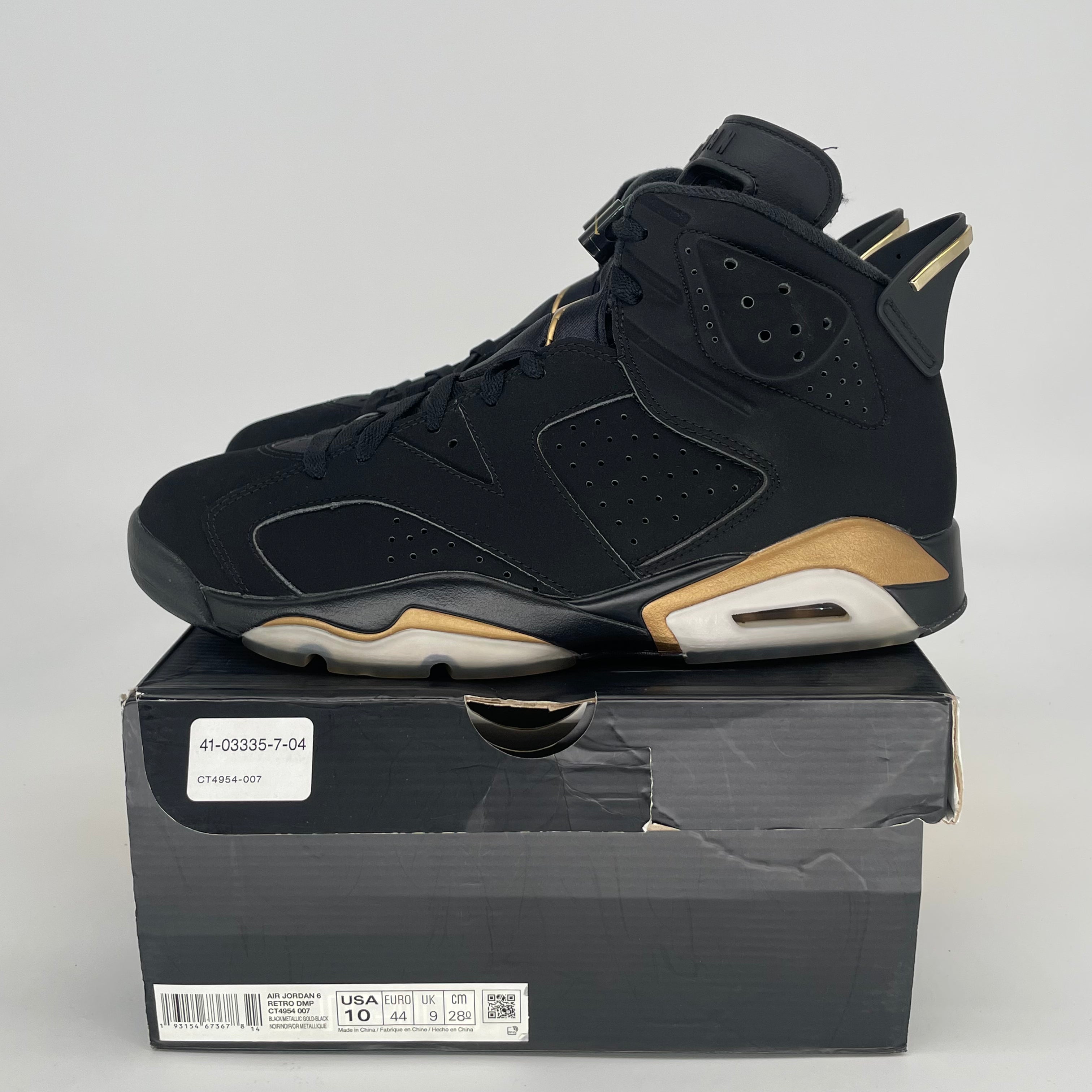 AIR JORDAN 6 DMP CT4954-007 SIZE 10/11.5W