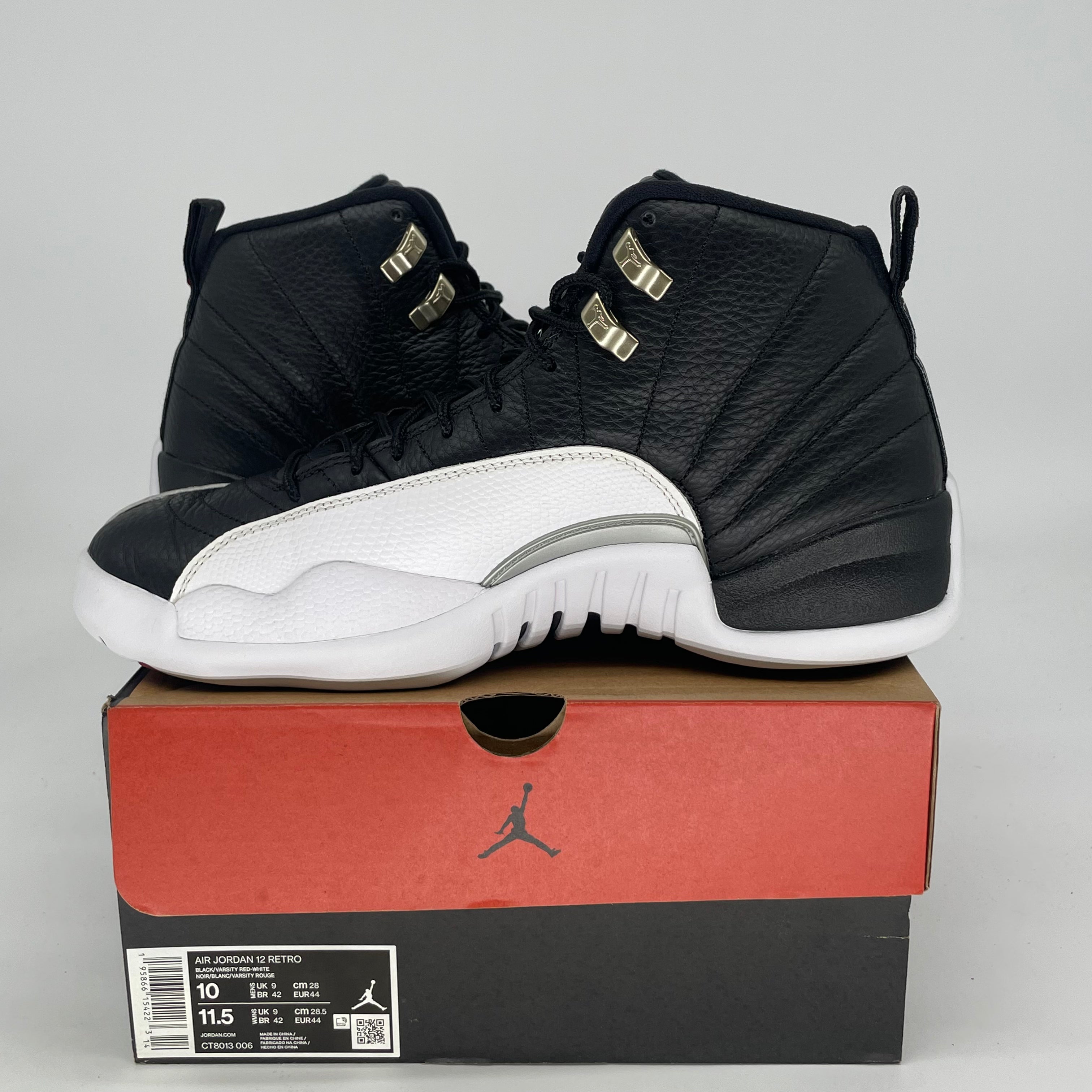 AIR JORDAN 12 PLAYOFFS CT8013-006 SIZE 10/11.5W