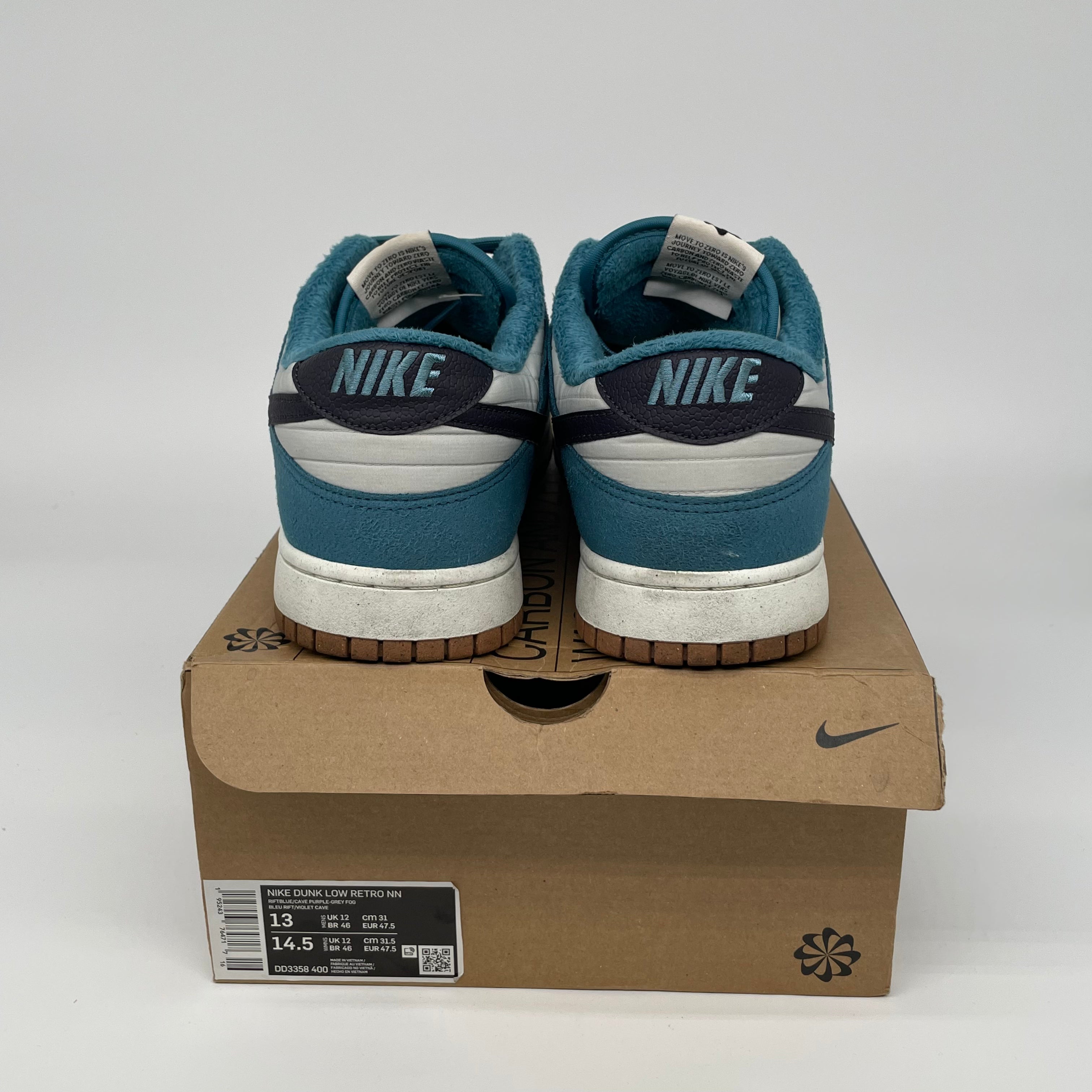 NIKE DUNK LOW NEXT NATURE RIFT BLUE SIZE 13 DD3358-400