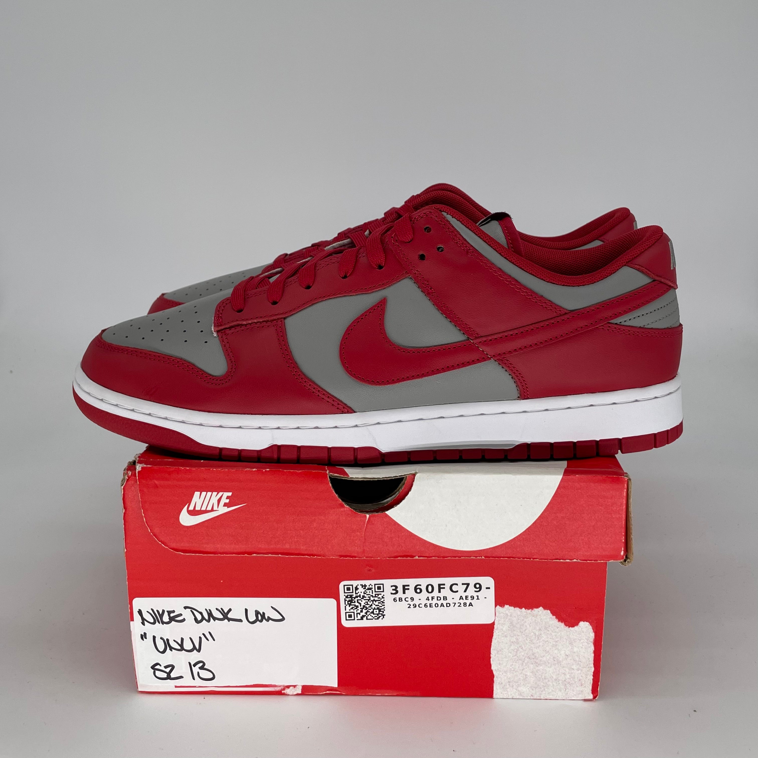 NIKE DUNK LOW UNLV SIZE 13 DD1391-002