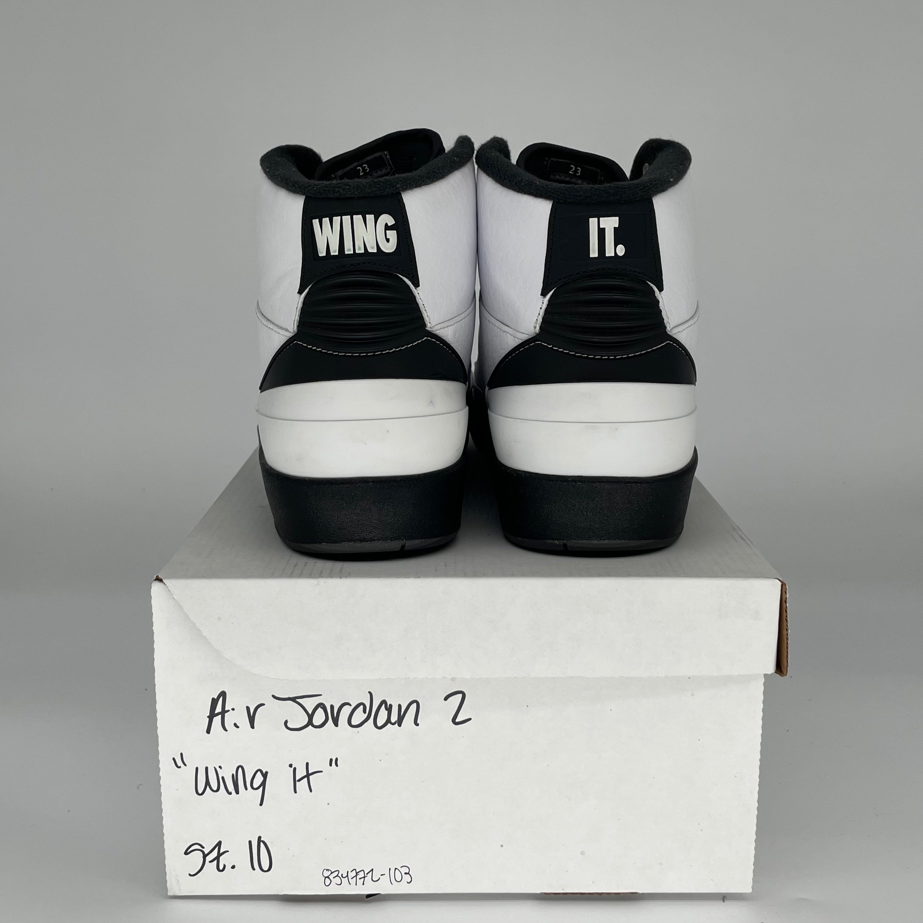 AIR JORDAN 2 WING IT SIZE 10 834272-103