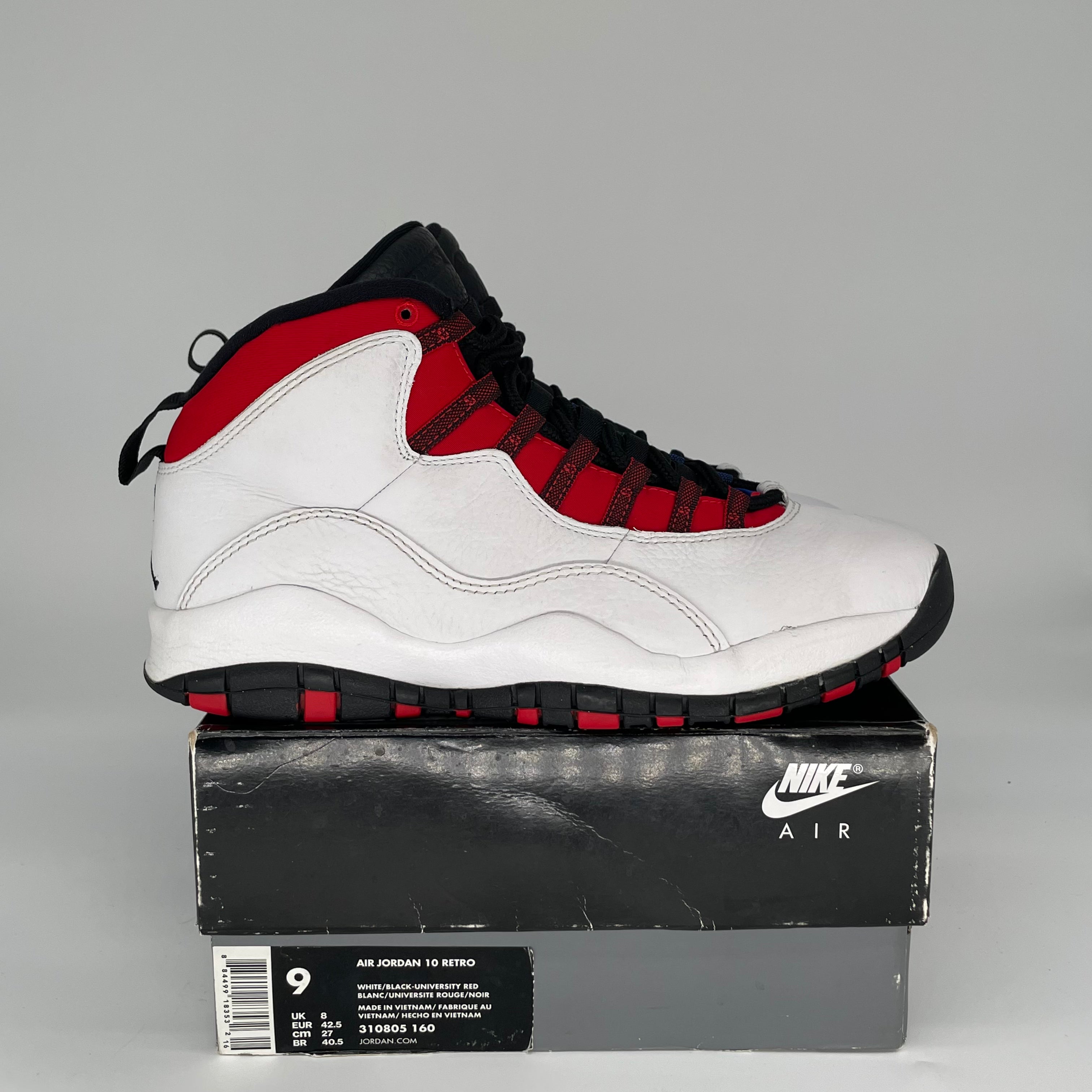 AIR JORDAN 10 CHRIS PAUL CLASS OF 2006 SIZE 9 310805-160