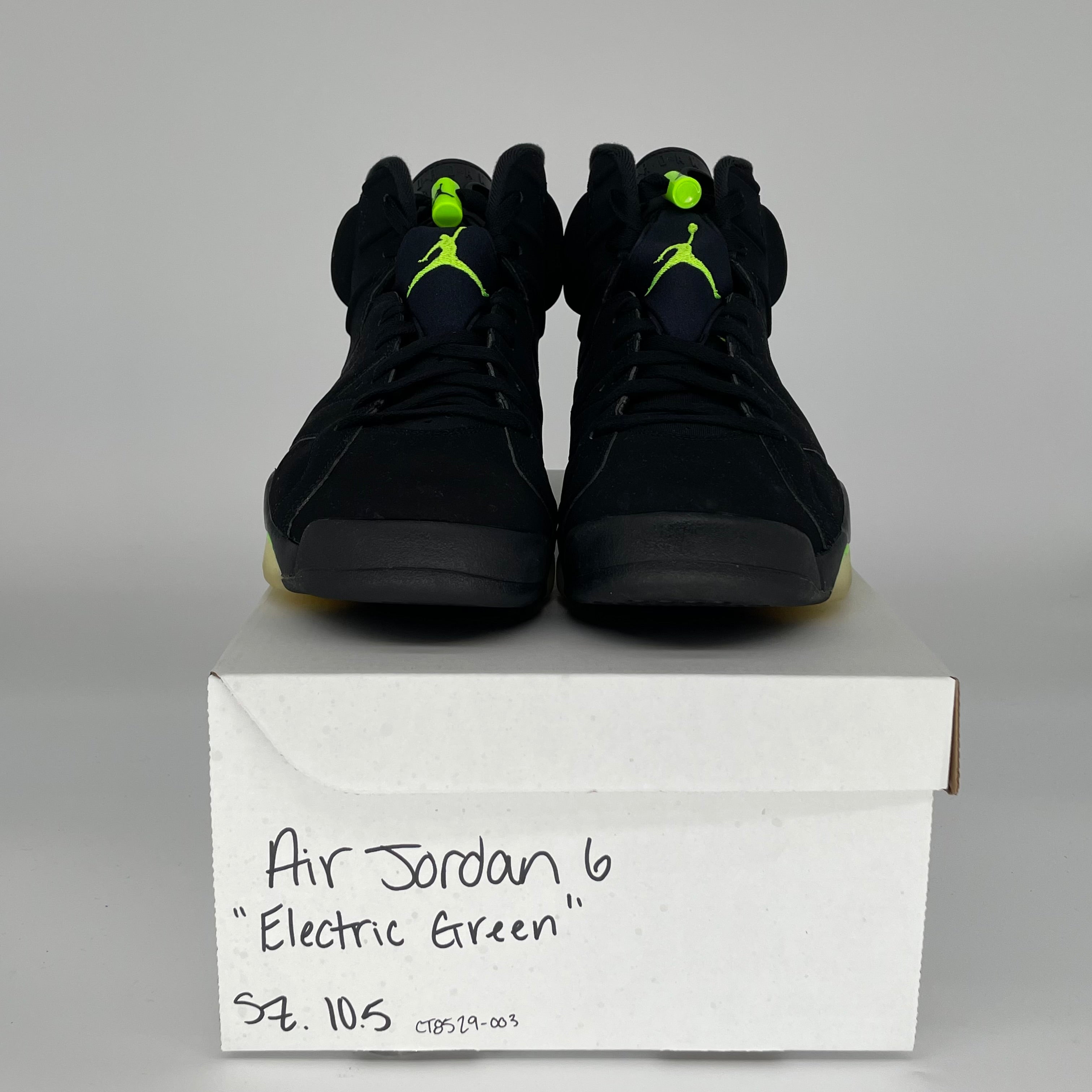 AIR JORDAN 6 ELECTRIC GREEN SIZE 10.5 CT8529-003