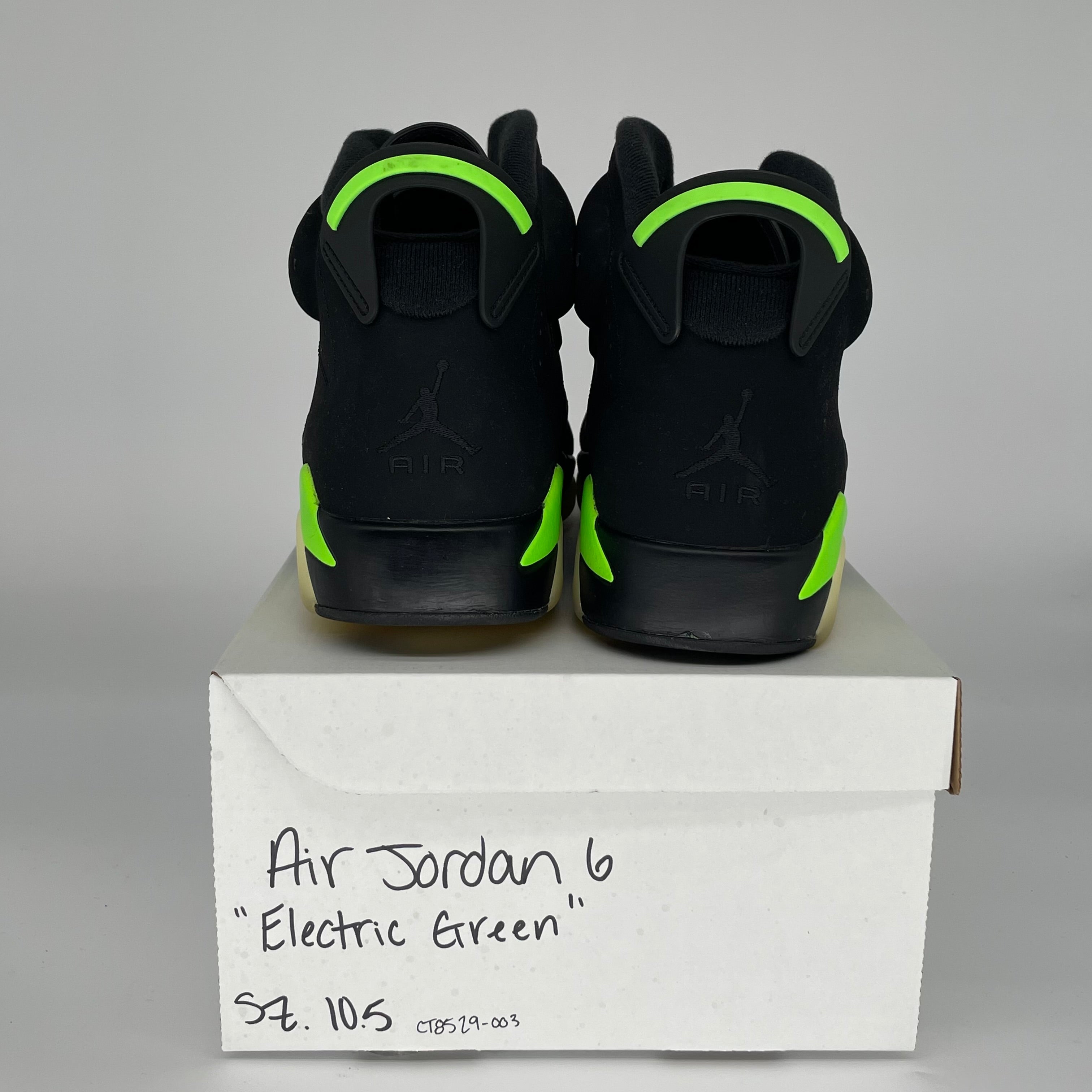 AIR JORDAN 6 ELECTRIC GREEN SIZE 10.5 CT8529-003