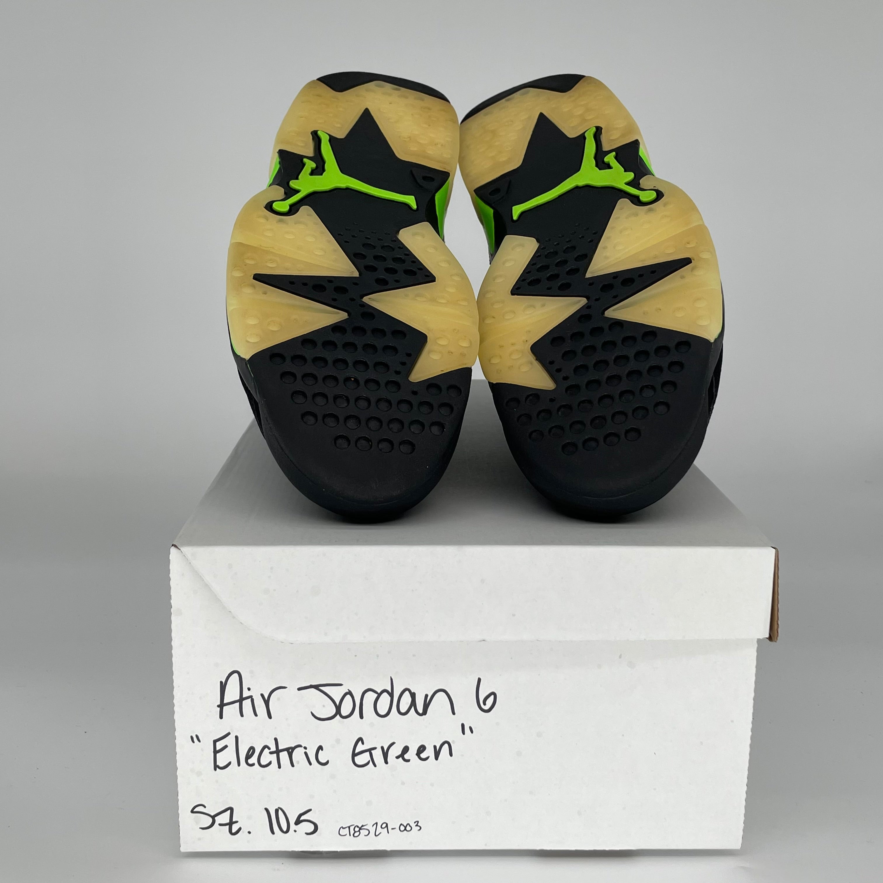 AIR JORDAN 6 ELECTRIC GREEN SIZE 10.5 CT8529-003