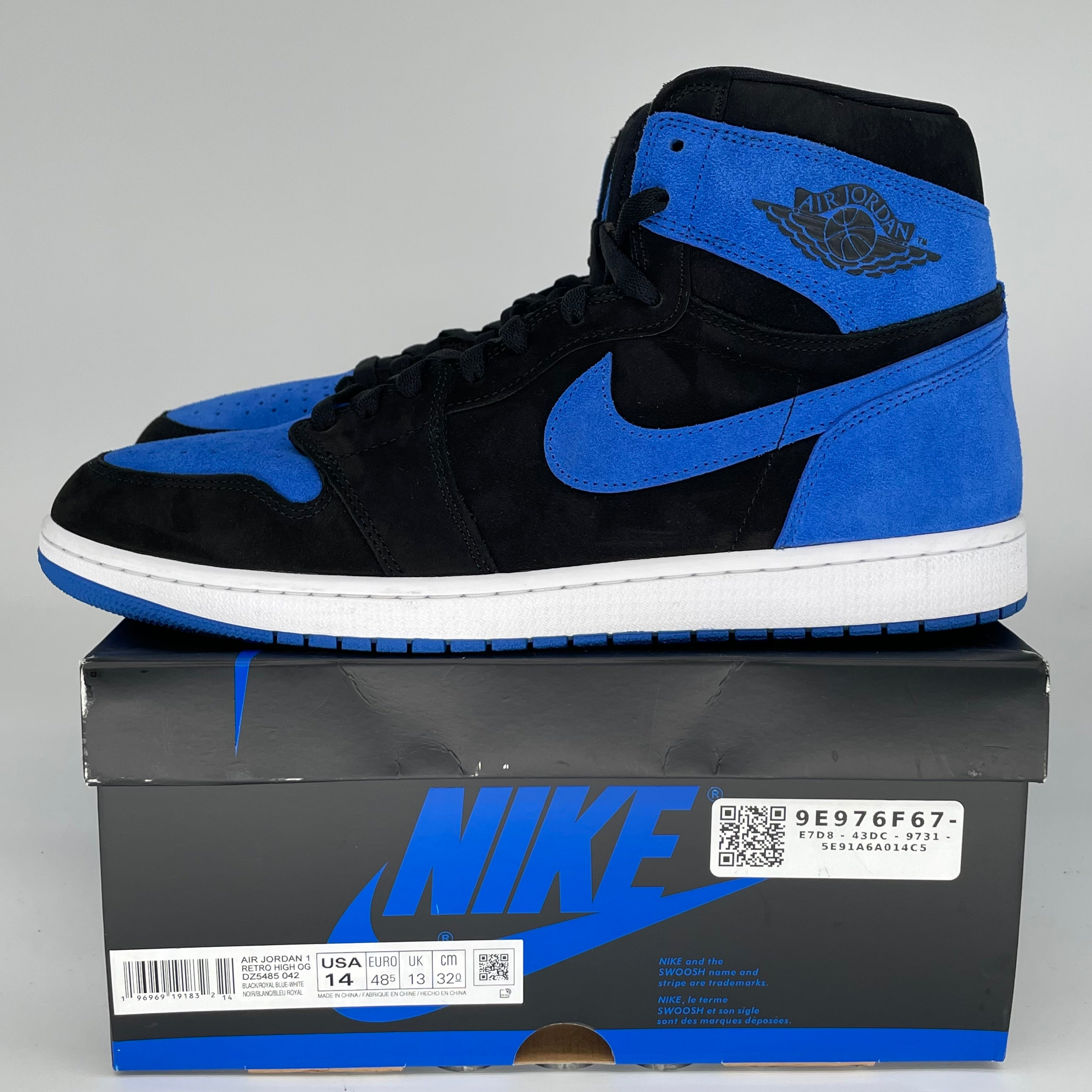 AIR JORDAN 1 ROYAL REIMAGINED SIZE 14 DZ5485-042