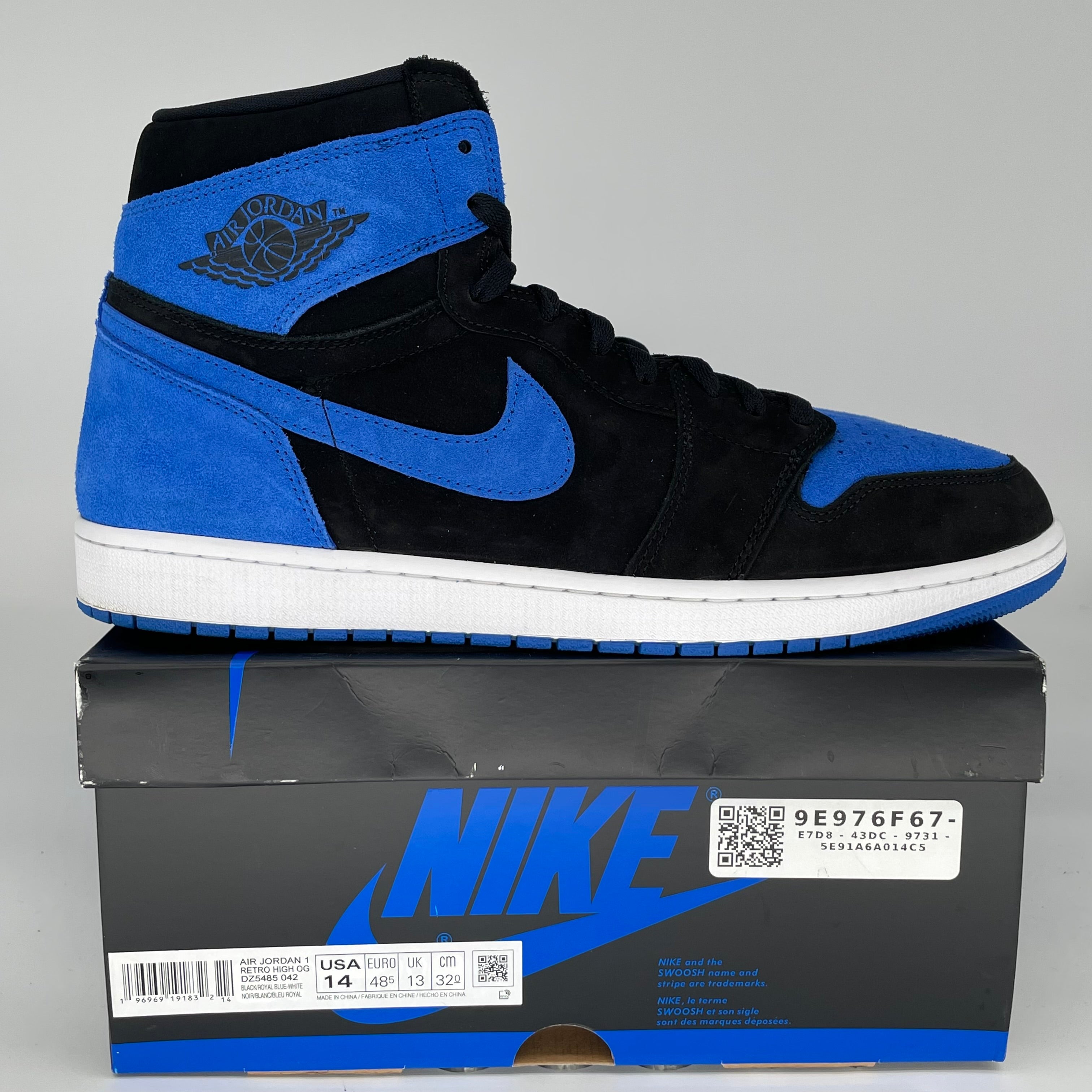 AIR JORDAN 1 ROYAL REIMAGINED SIZE 14 DZ5485-042