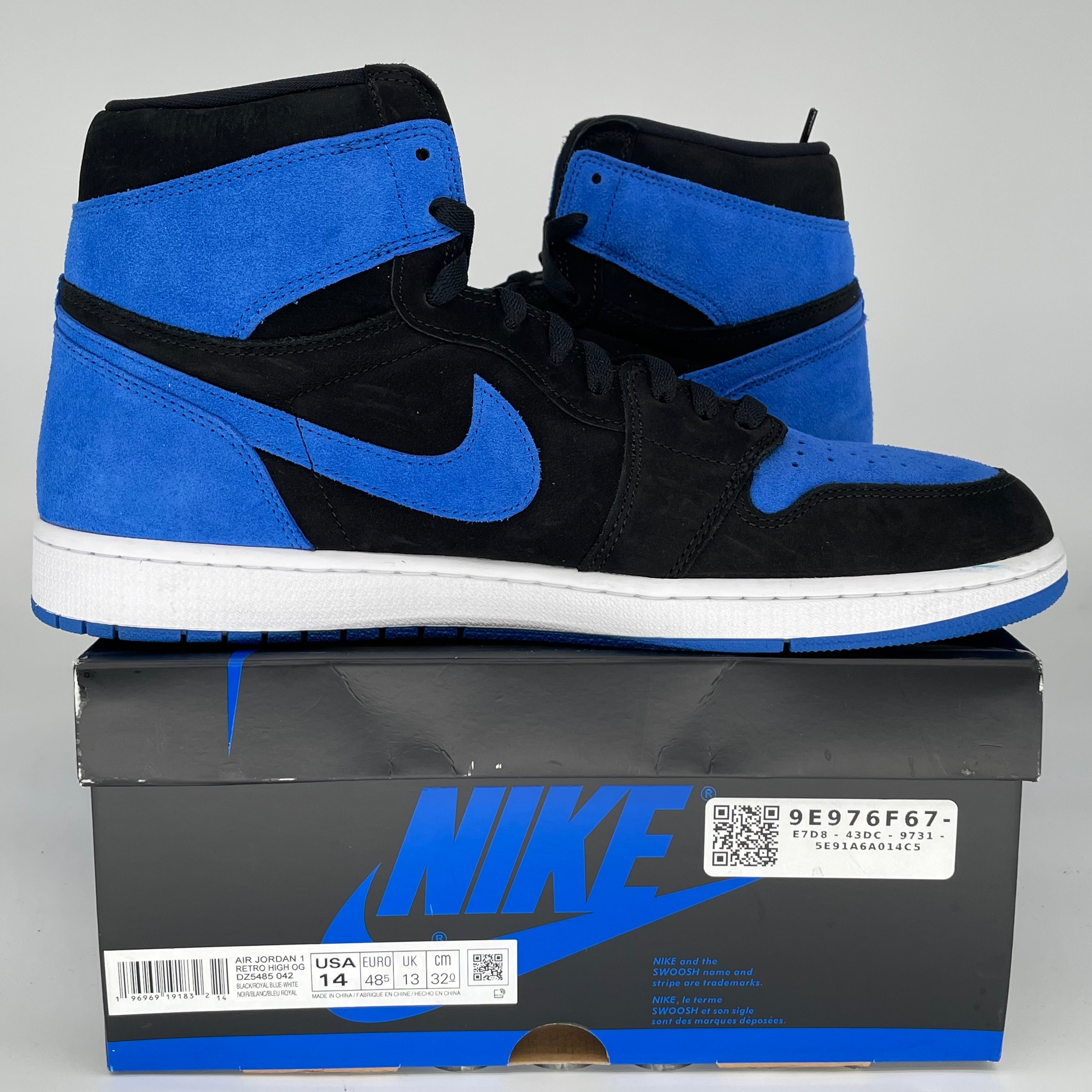 AIR JORDAN 1 ROYAL REIMAGINED SIZE 14 DZ5485-042