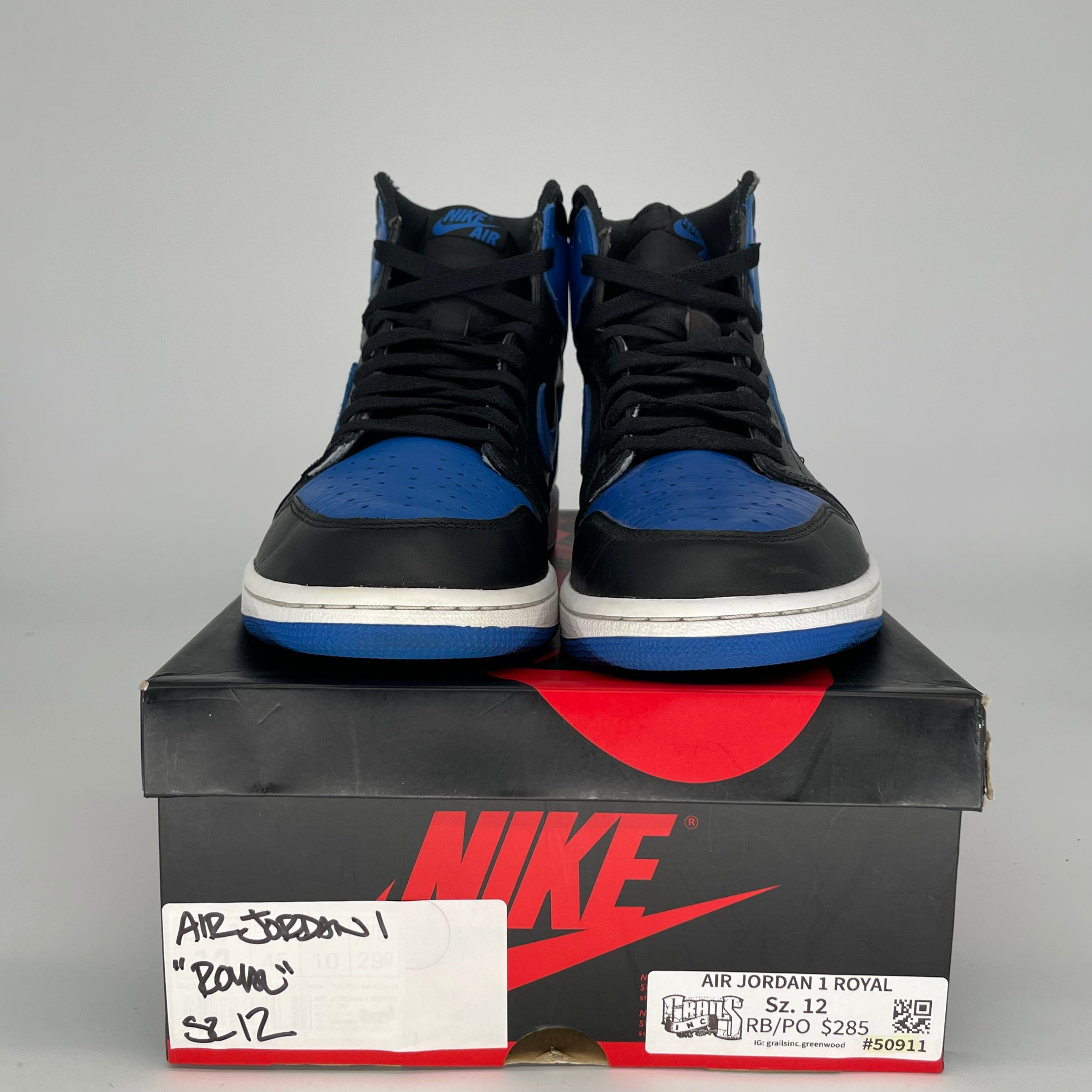 AIR JORDAN 1 ROYAL SIZE 12 555088-007