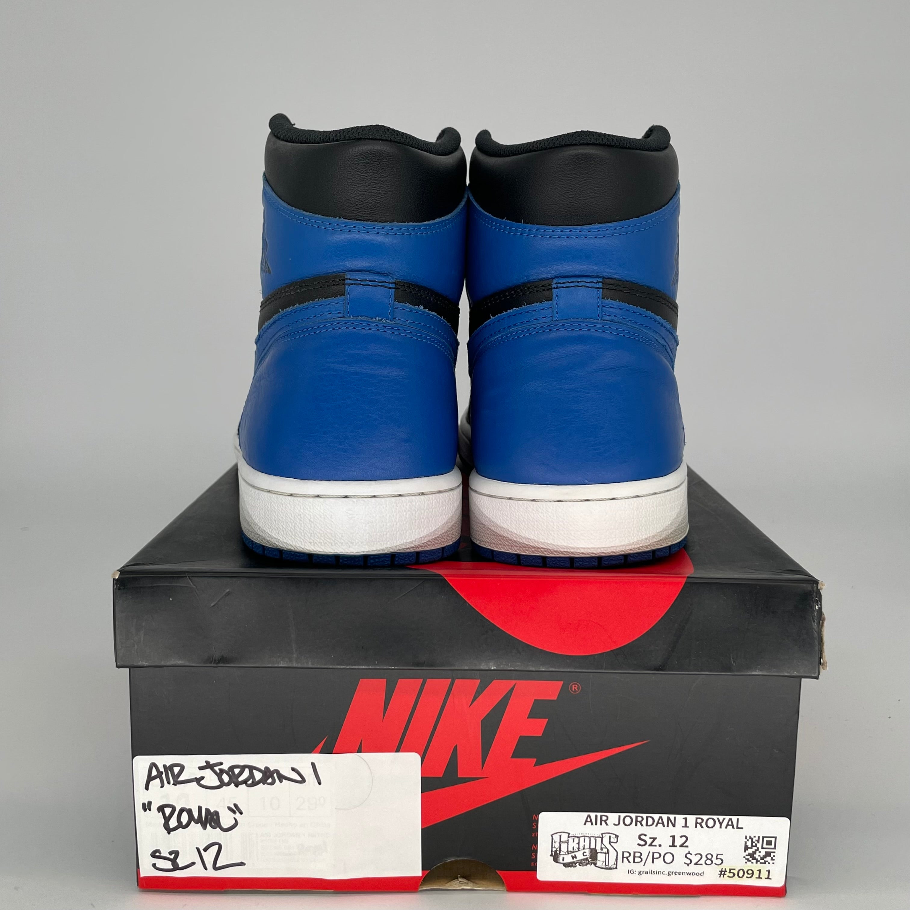 AIR JORDAN 1 ROYAL SIZE 12 555088-007