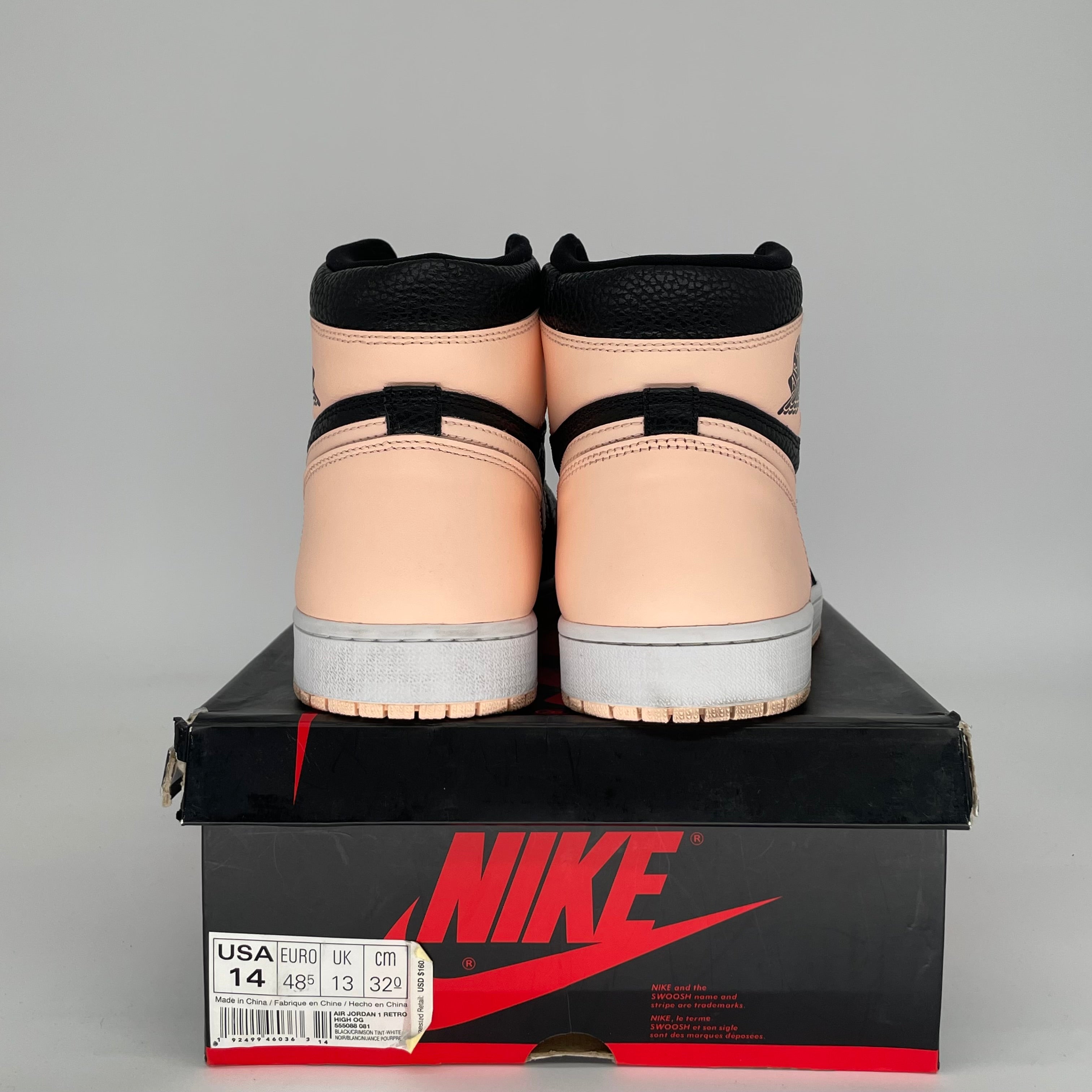 AIR JORDAN 1 CRIMSON TINT SIZE 14 555088-081