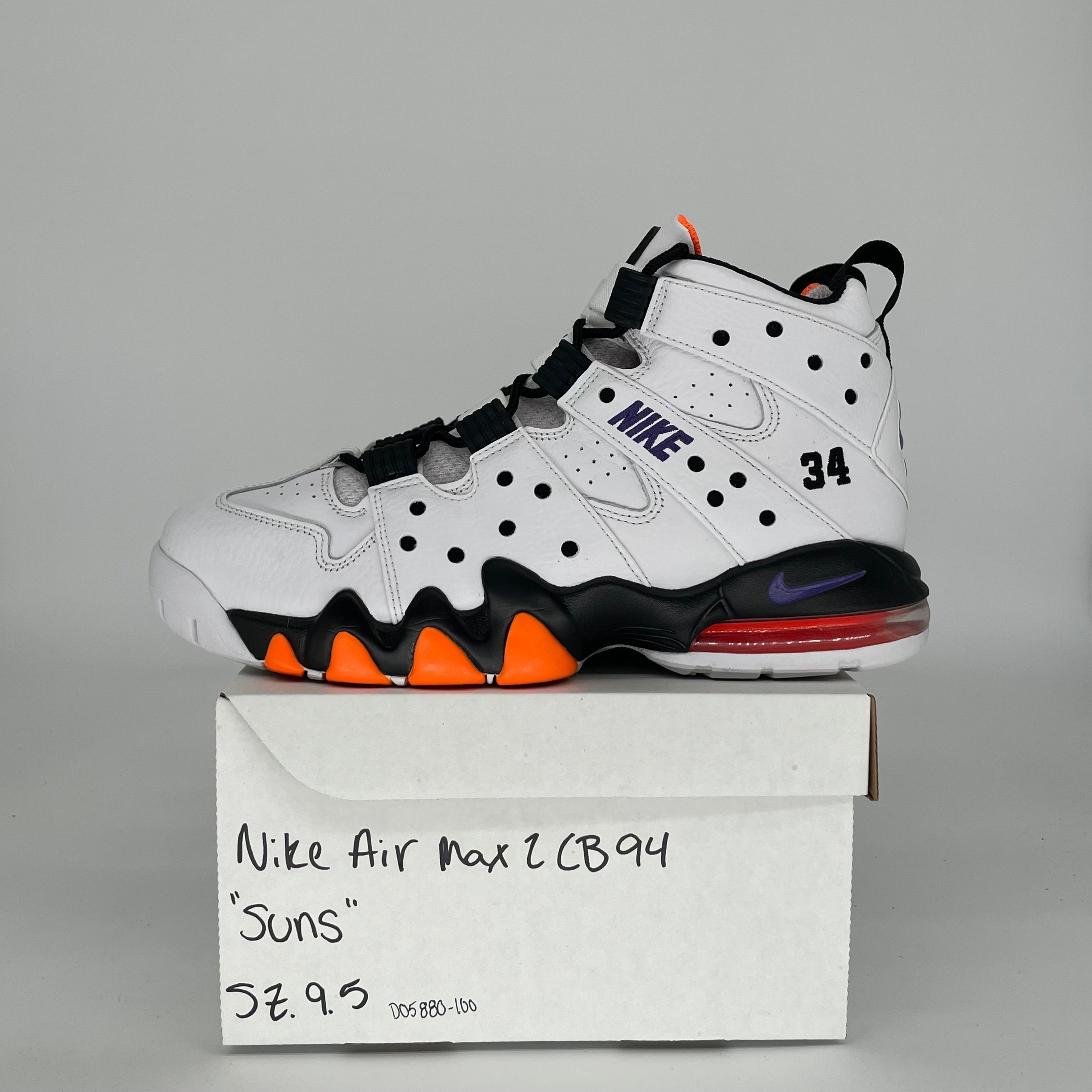 NIKE AIR MAX 2 CB 94 SUNS SIZE 9.5 DO5880-100