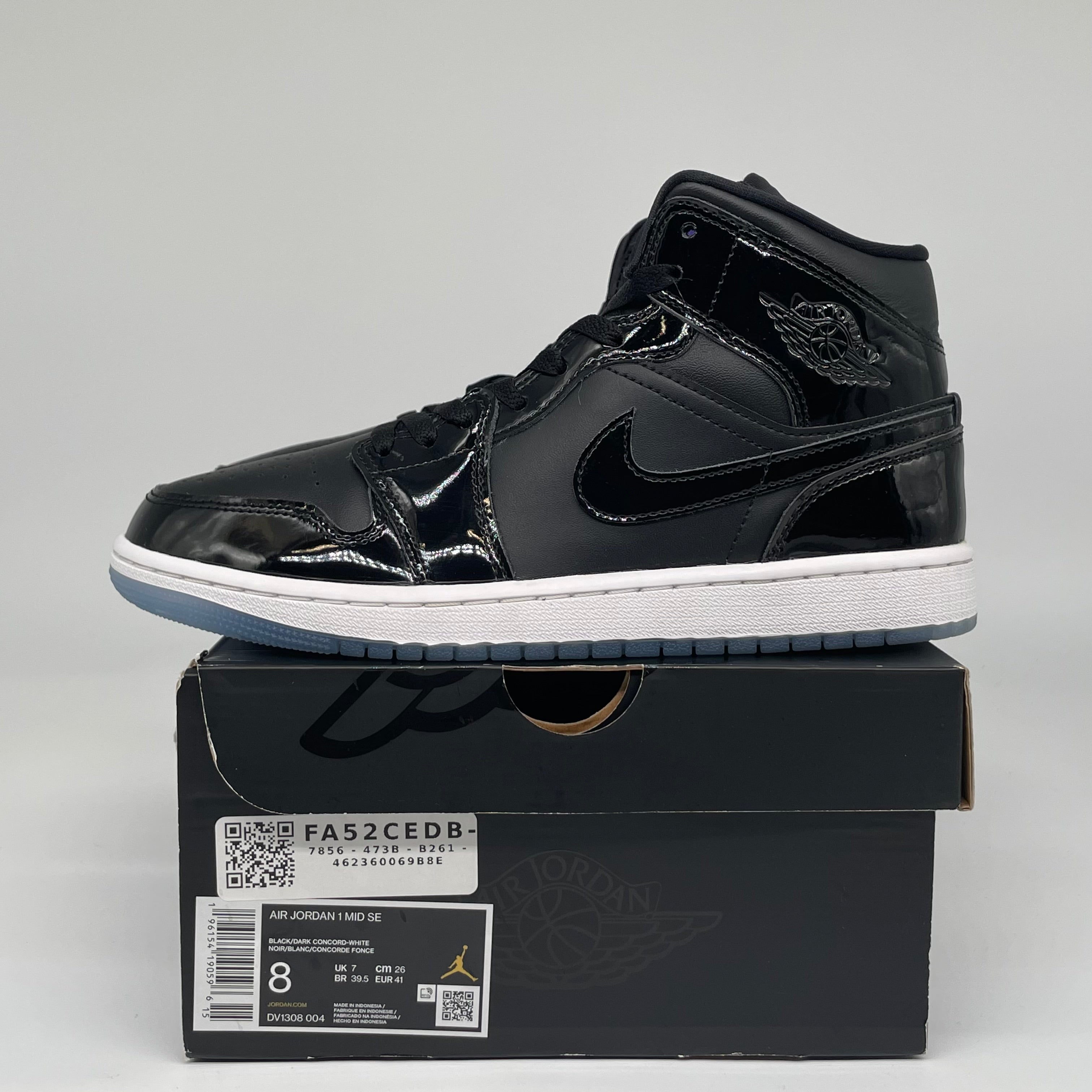 AIR JORDAN 1 MID SPACE JAM SIZE 8 DV1308-004