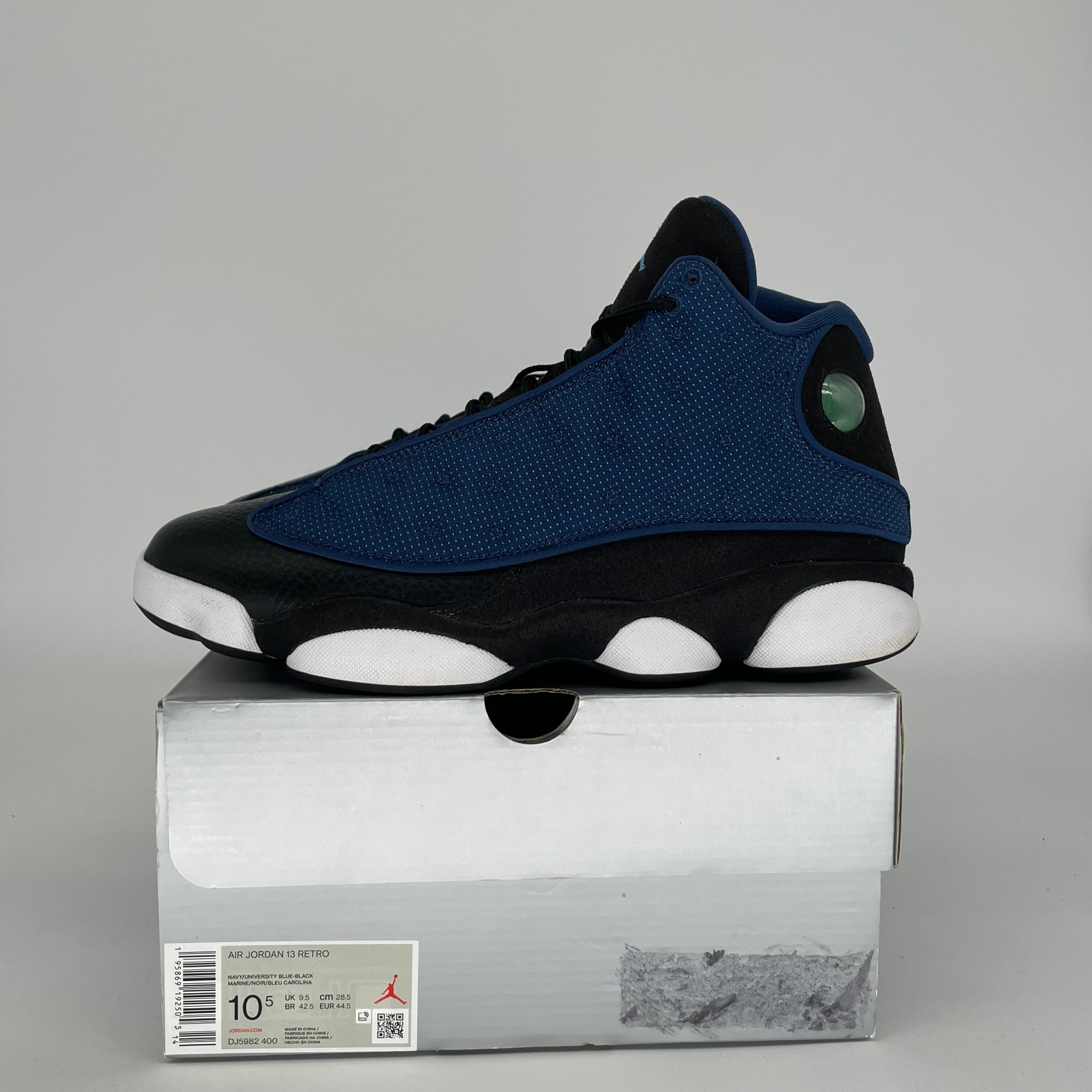 AIR JORDAN 13 BRAVE BLUE SIZE 10.5 DJ5982-400