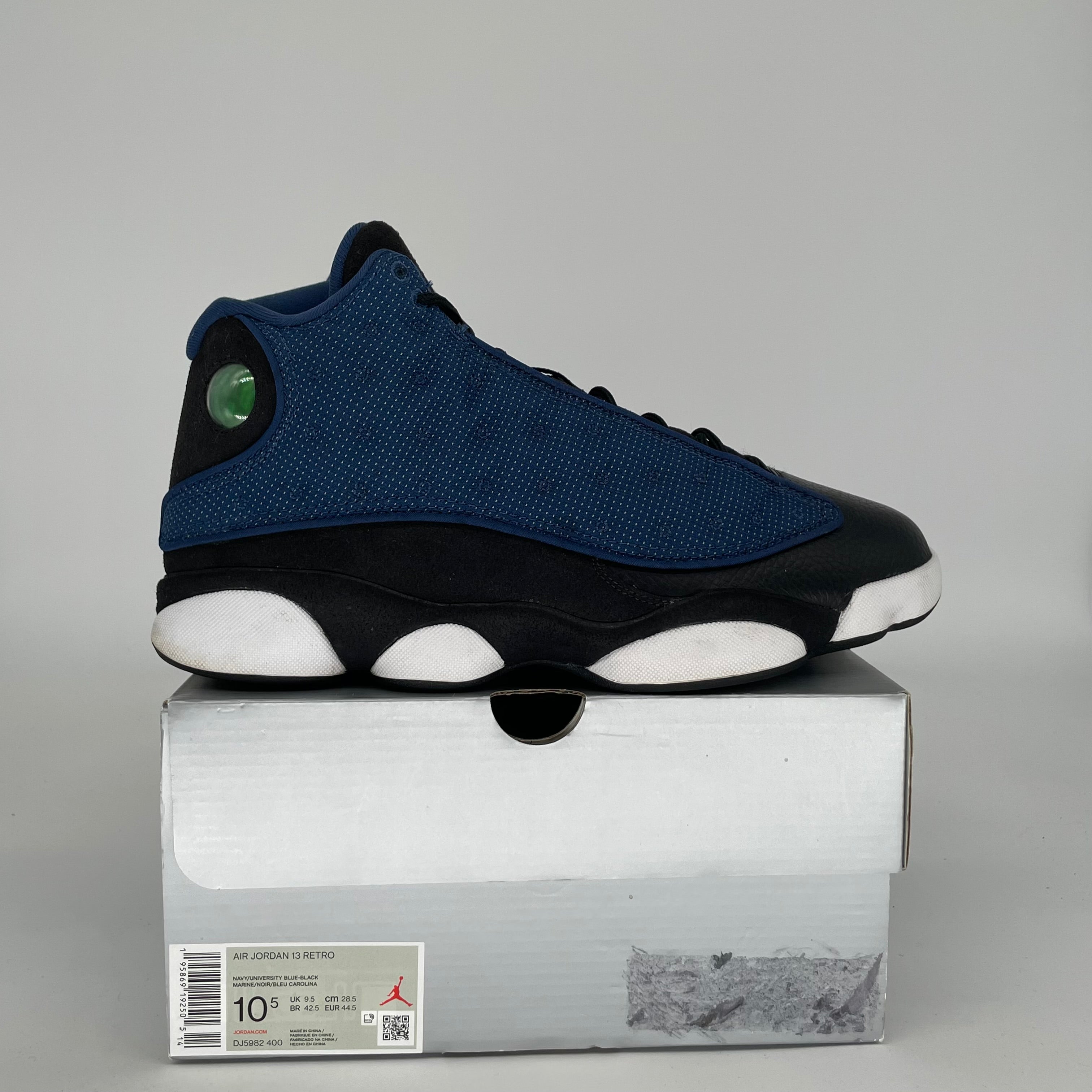 AIR JORDAN 13 BRAVE BLUE SIZE 10.5 DJ5982-400