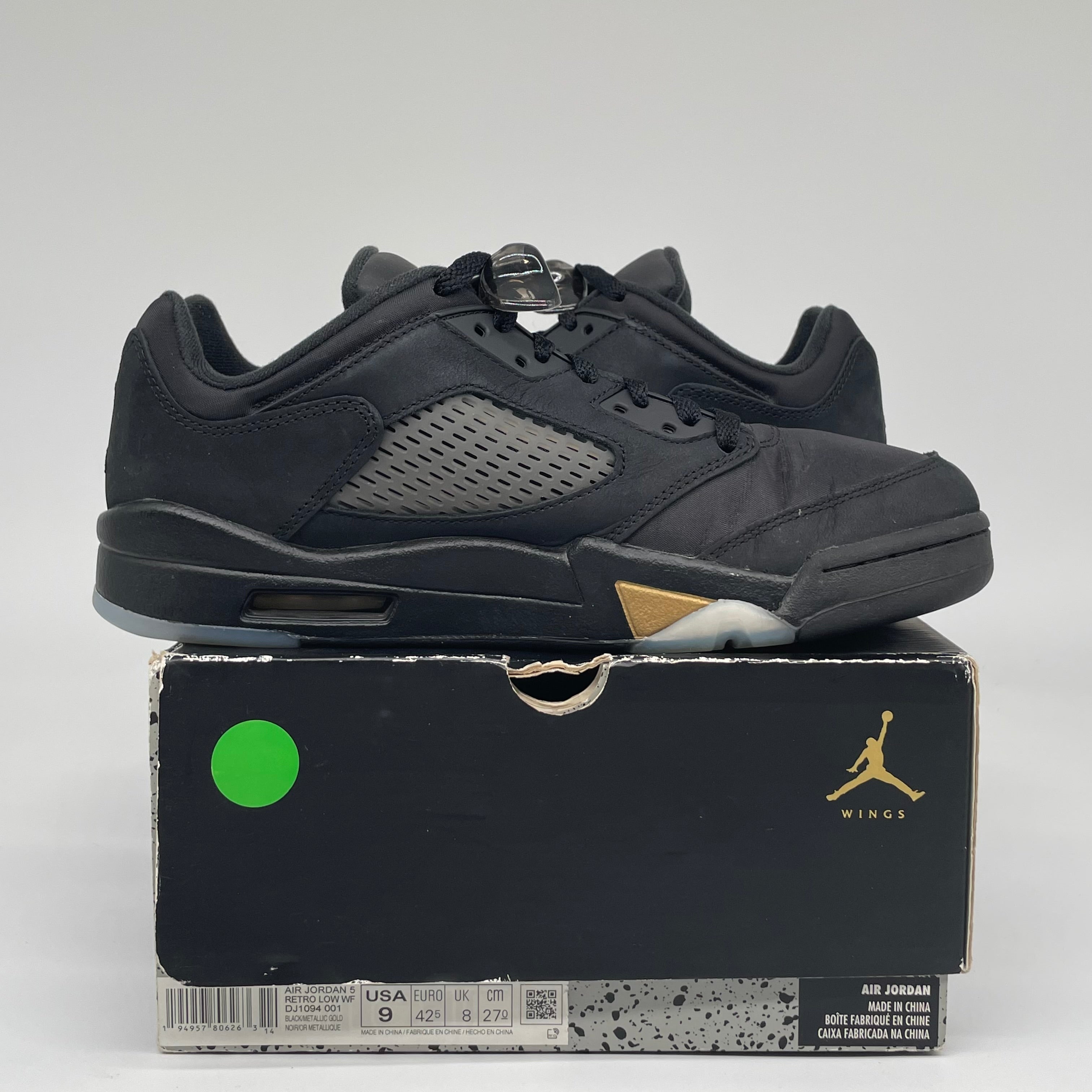 AIR JORDAN 5 LOW WINGS SIZE 9 DJ1094-001