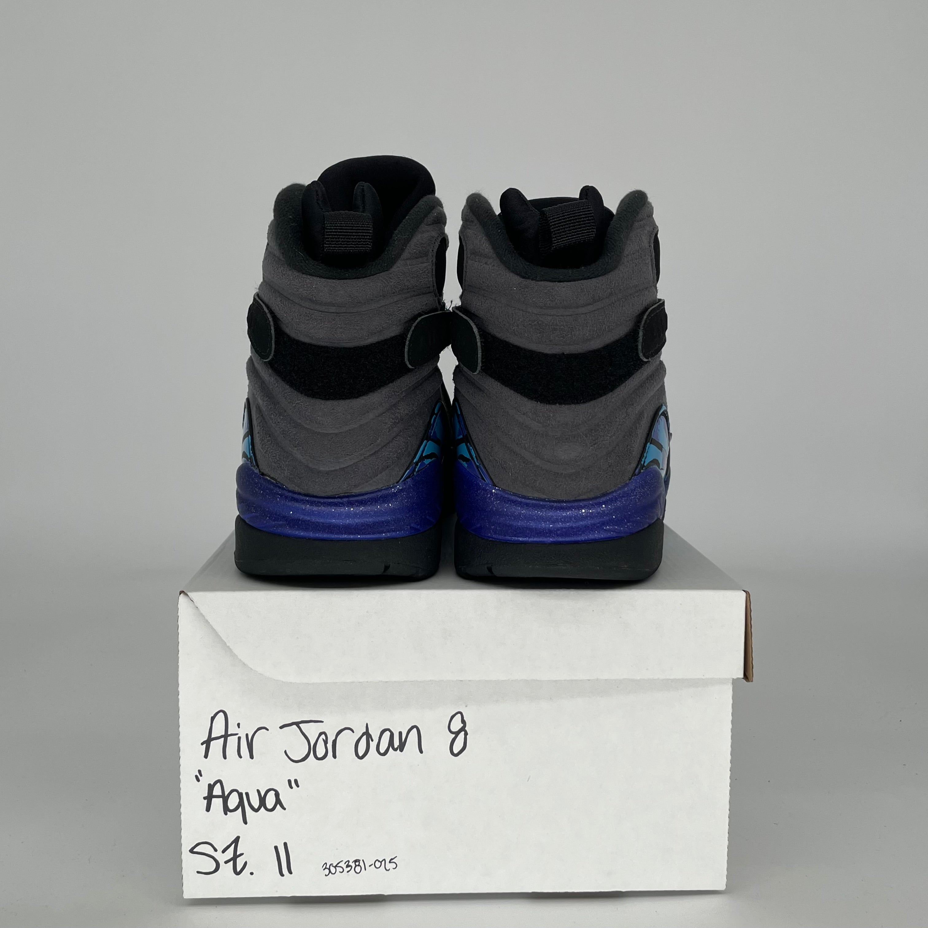 AIR JORDAN 8 AQUA SIZE 11 305381-025