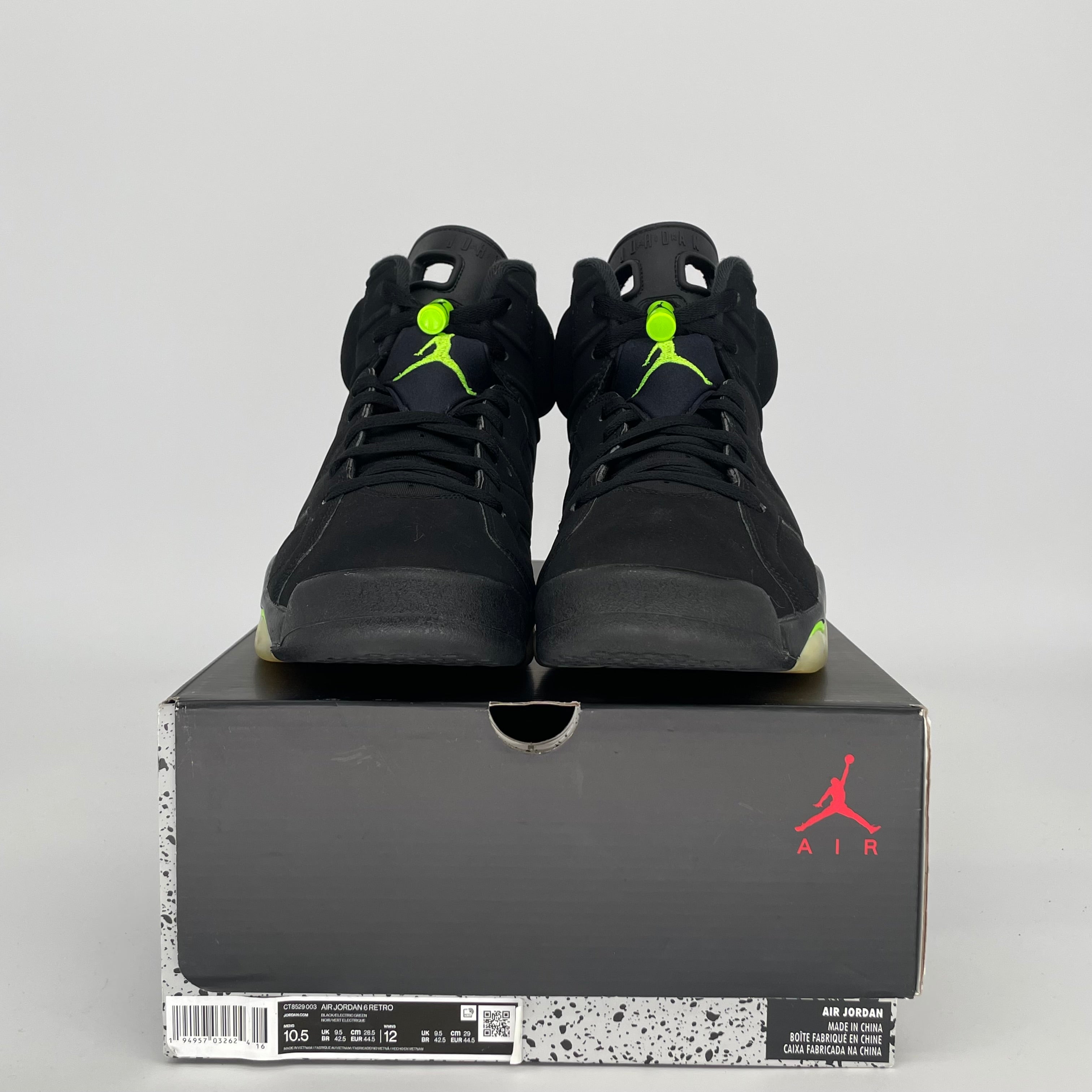 AIR JORDAN 6 ELECTRIC GREEN SIZE 10.5 CT8529-003