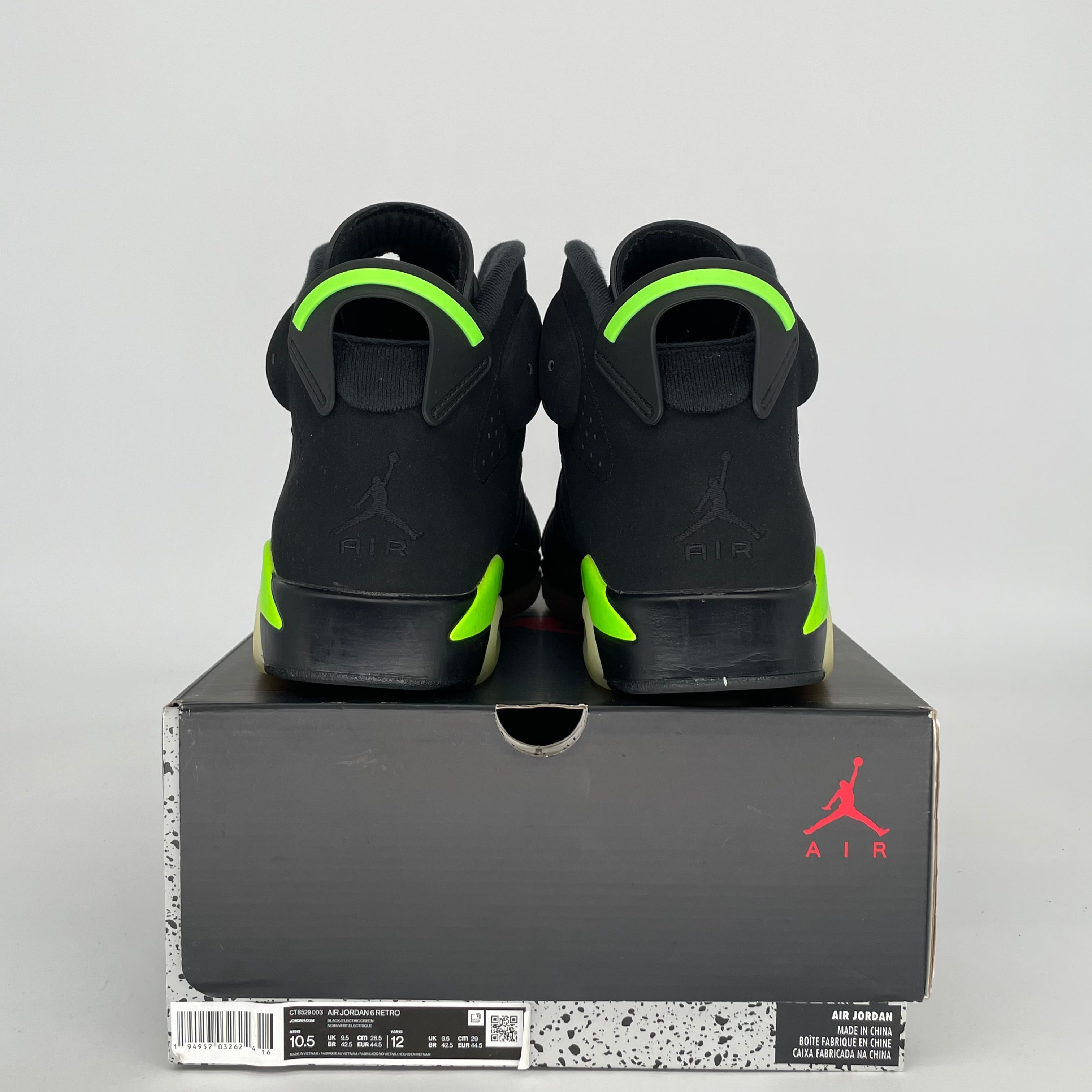 AIR JORDAN 6 ELECTRIC GREEN SIZE 10.5 CT8529-003