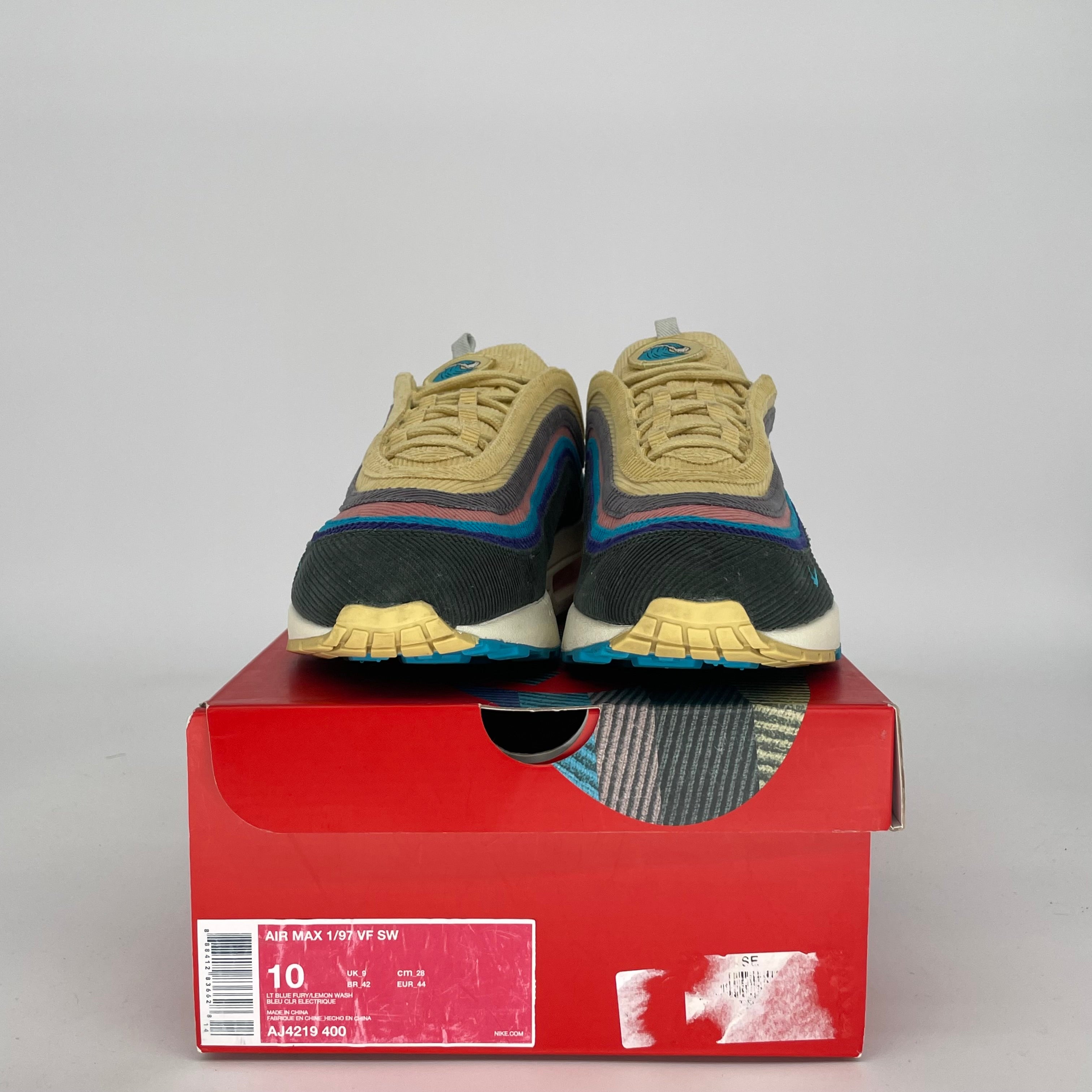 NIKE AIR MAX 97 SEAN WOTHERSPOON SIZE 10 AJ4219-400