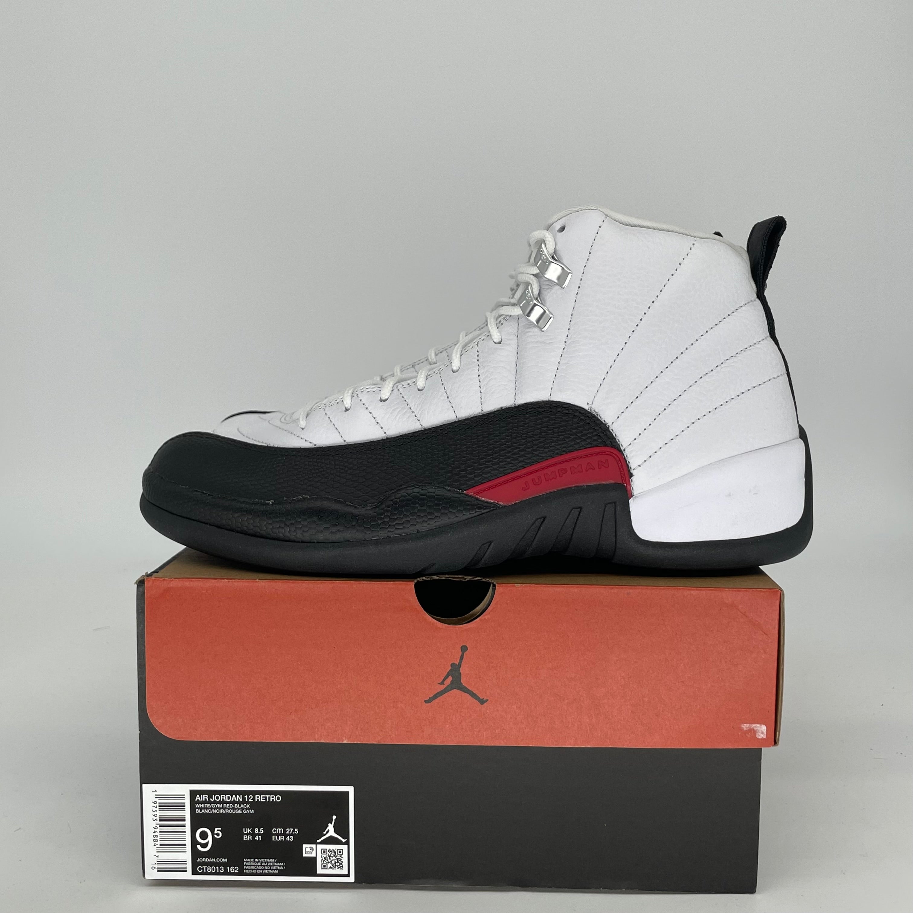 AIR JORDAN 12 TAXI FLIP SIZE 9.5 CT8013-162