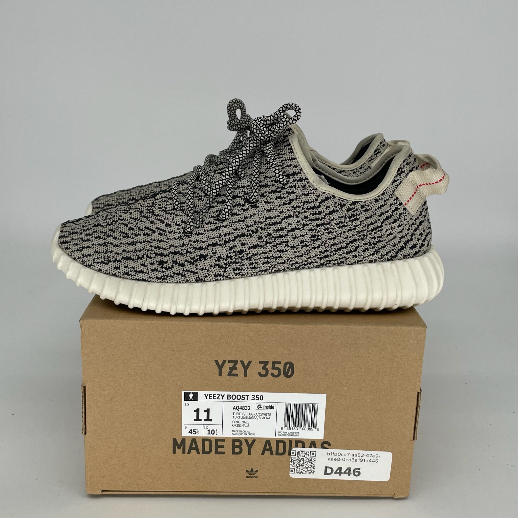 ADIDAS YEEZY 350 TURTLE DOVE SIZE 11 AQ4832