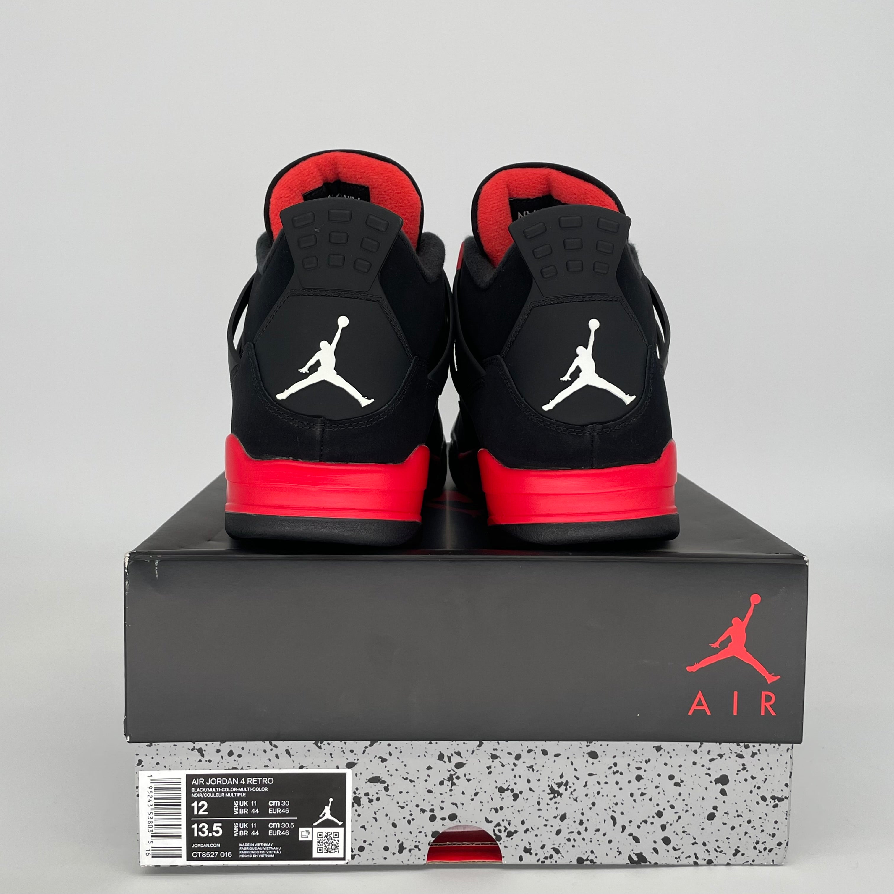 AIR JORDAN 4 RED THUNDER SIZE 12 CT8527-016