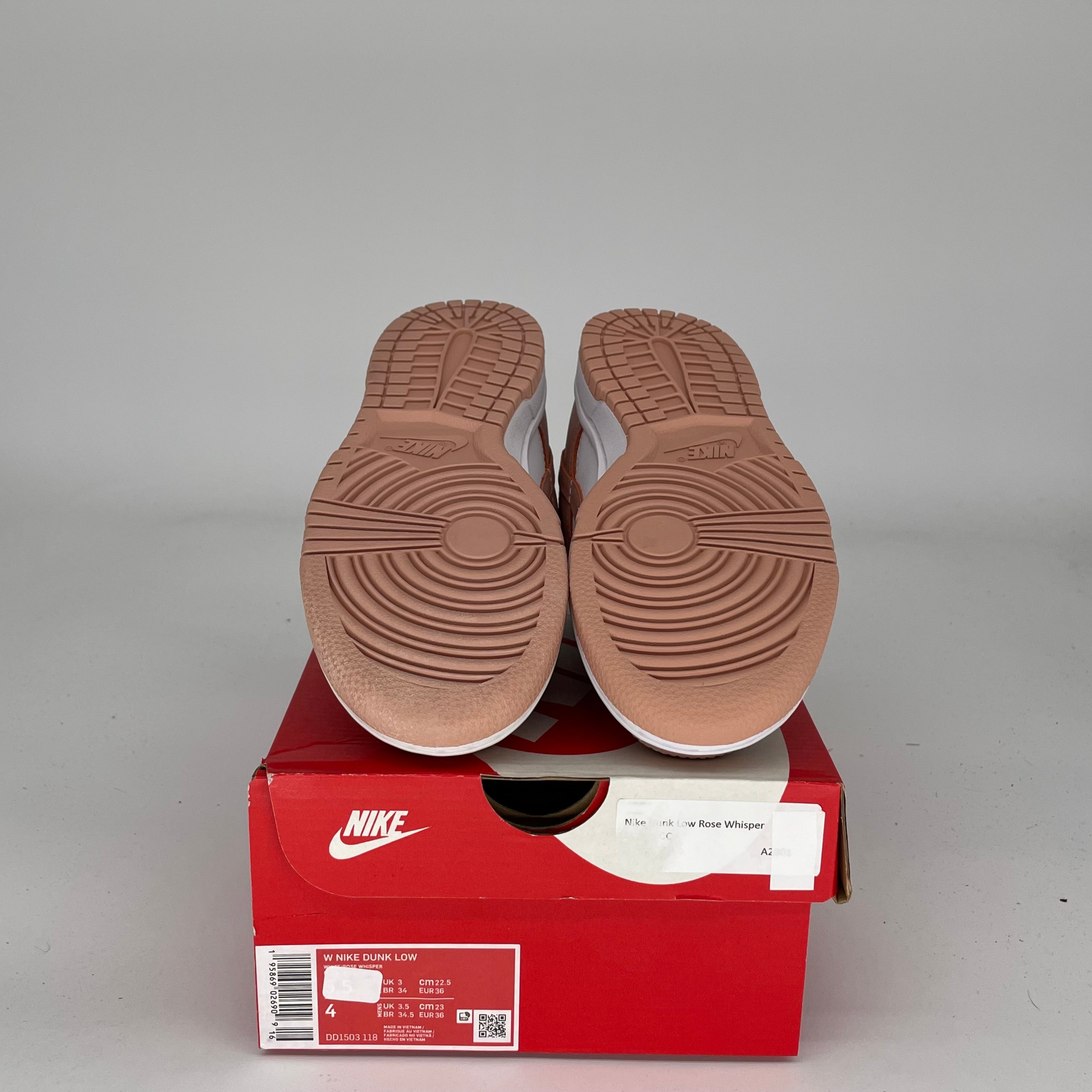 NIKE DUNK LOW ROSE WHISPER W SIZE 4/5.5W DD1503-118