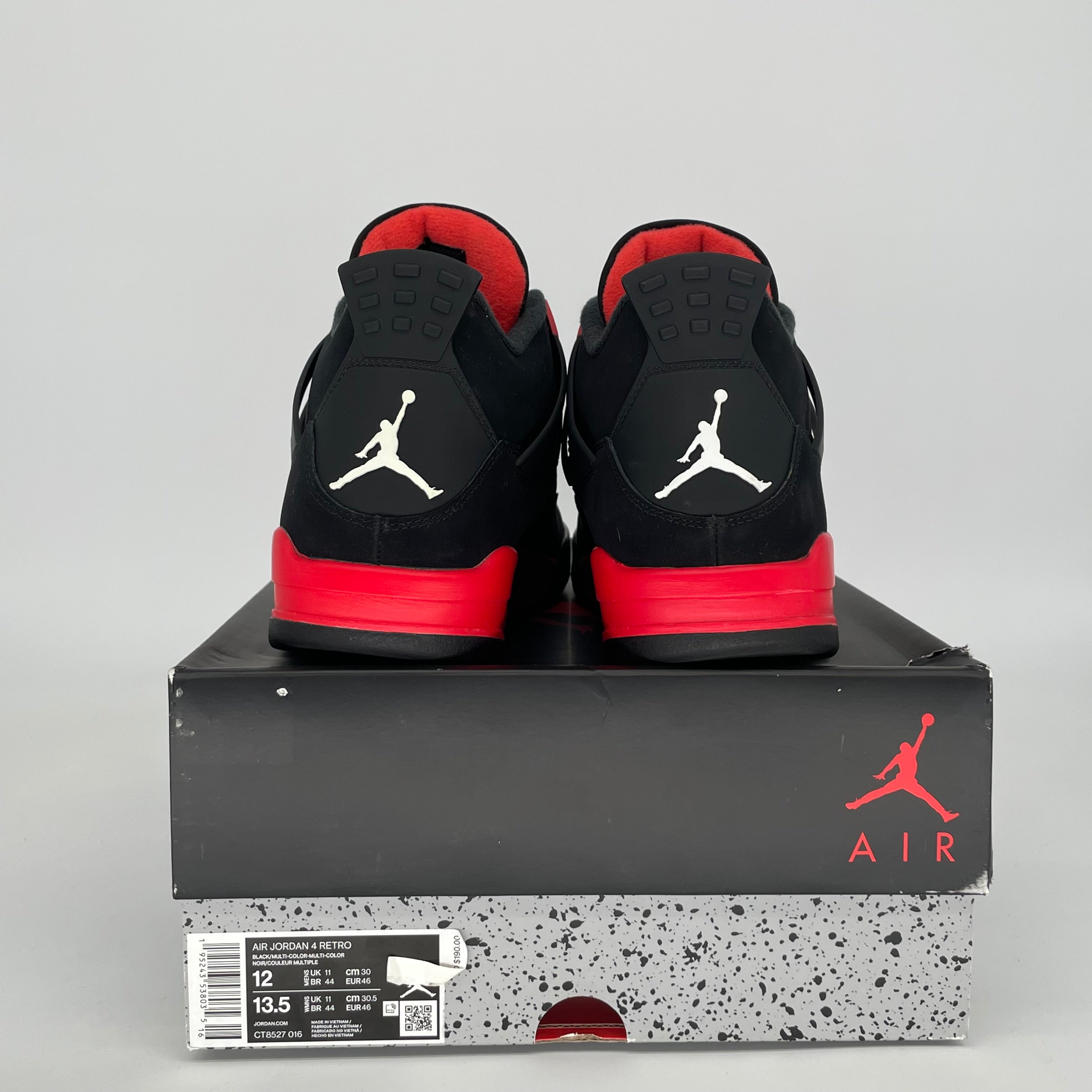 AIR JORDAN 4 RED THUNDER SIZE 12 CT8527-016