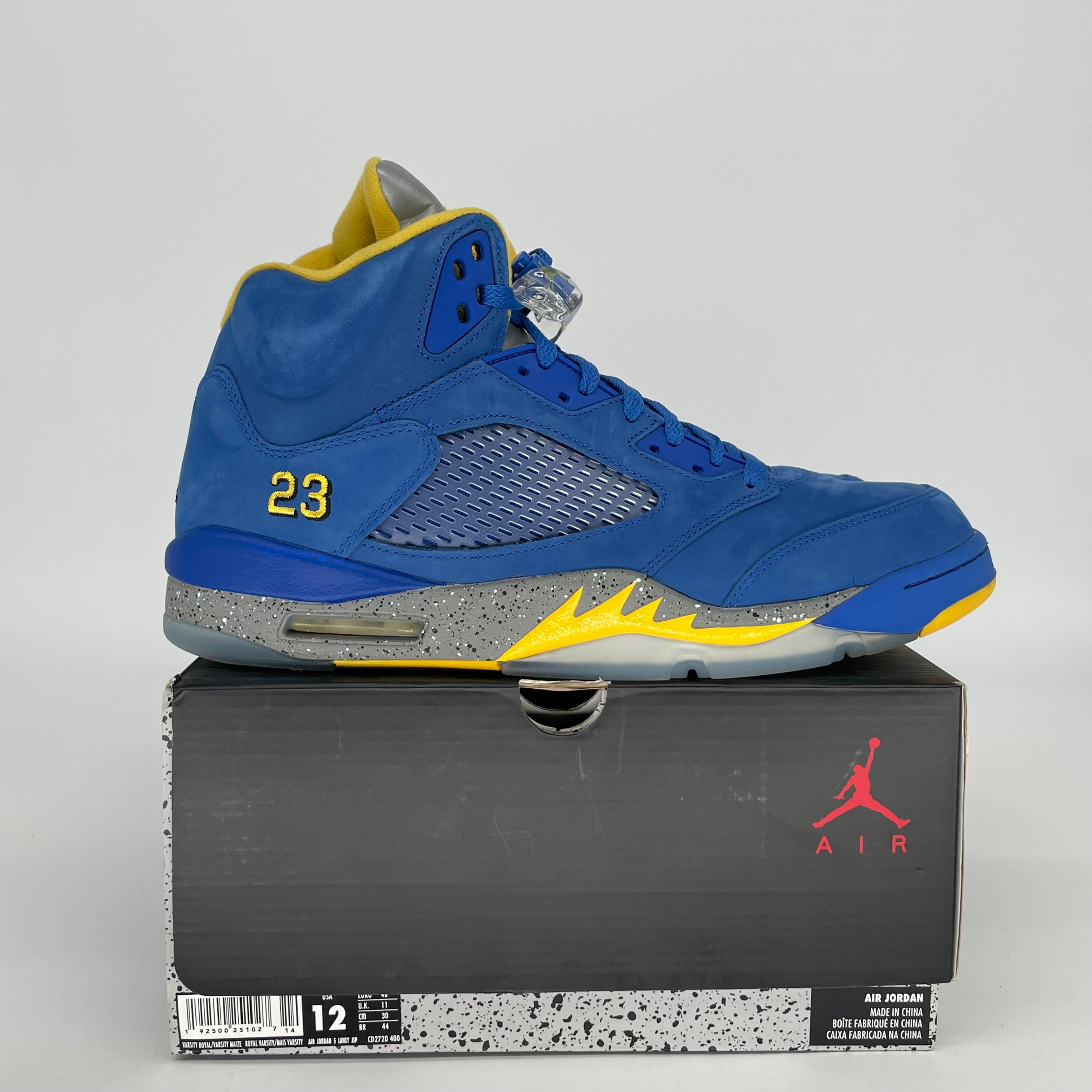 AIR JORDAN 5 LANEY SIZE 12 CD2720-400