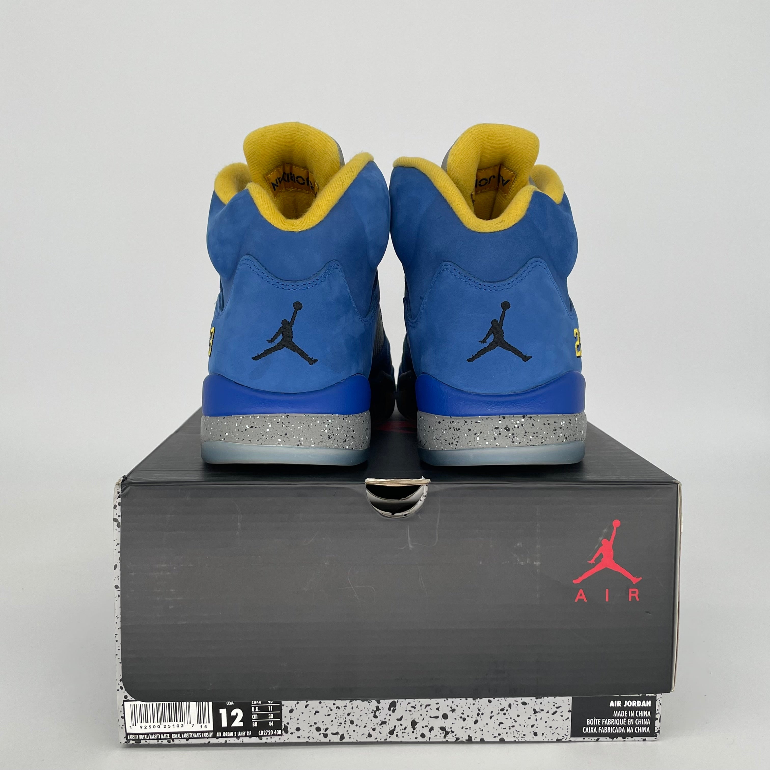 AIR JORDAN 5 LANEY SIZE 12 CD2720-400