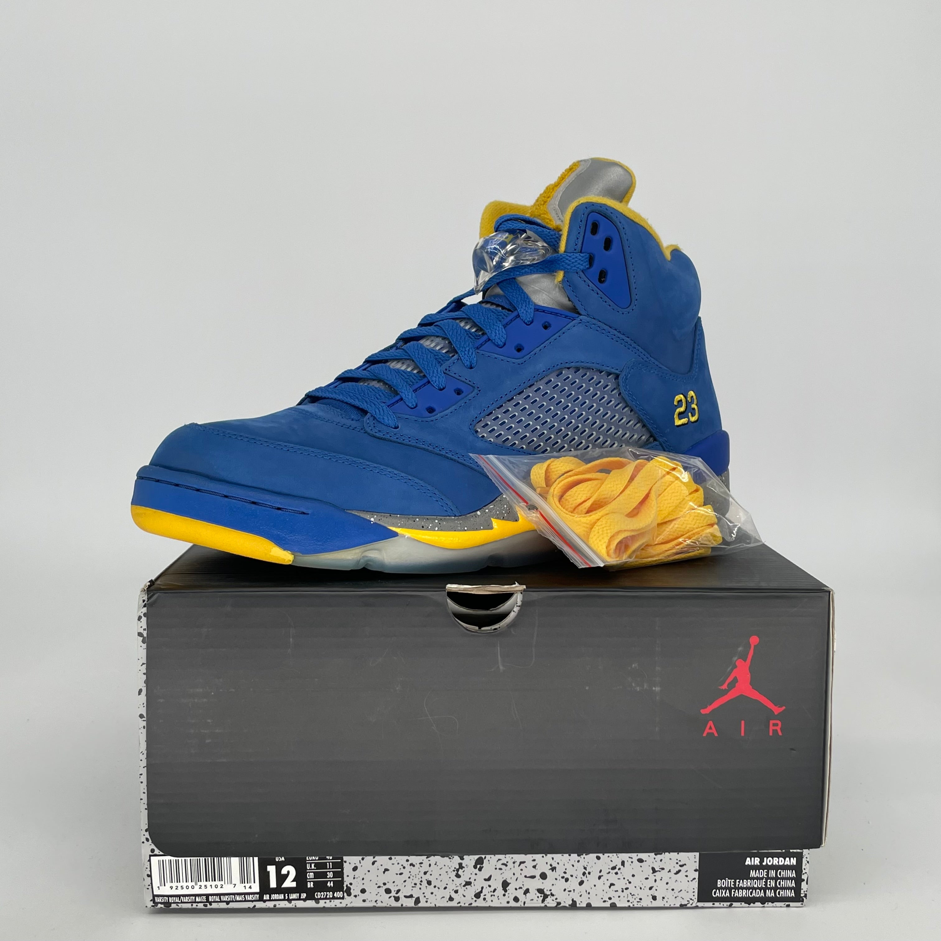 AIR JORDAN 5 LANEY SIZE 12 CD2720-400