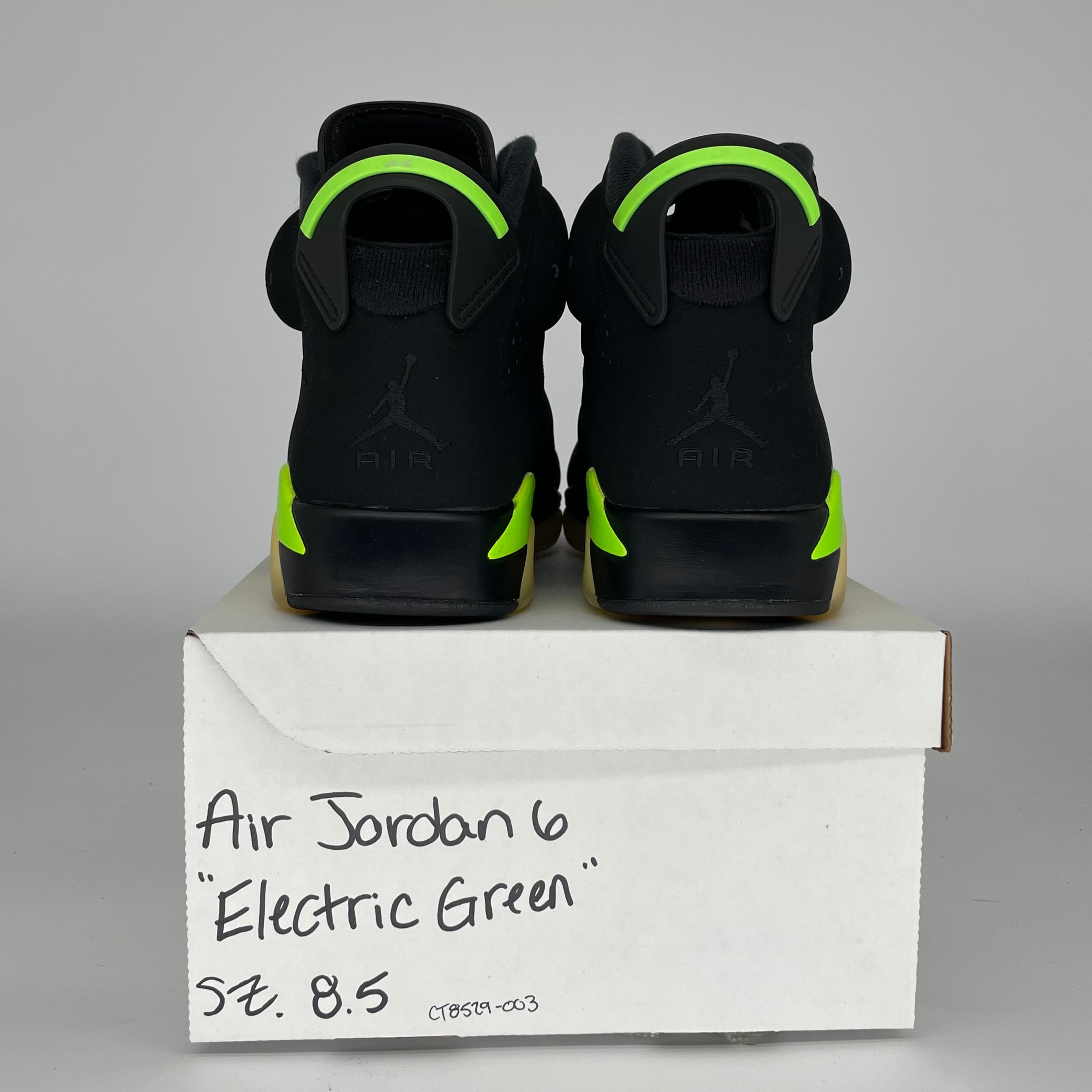 AIR JORDAN 6 ELECTRIC GREEN SIZE 8.5 CT8529-003