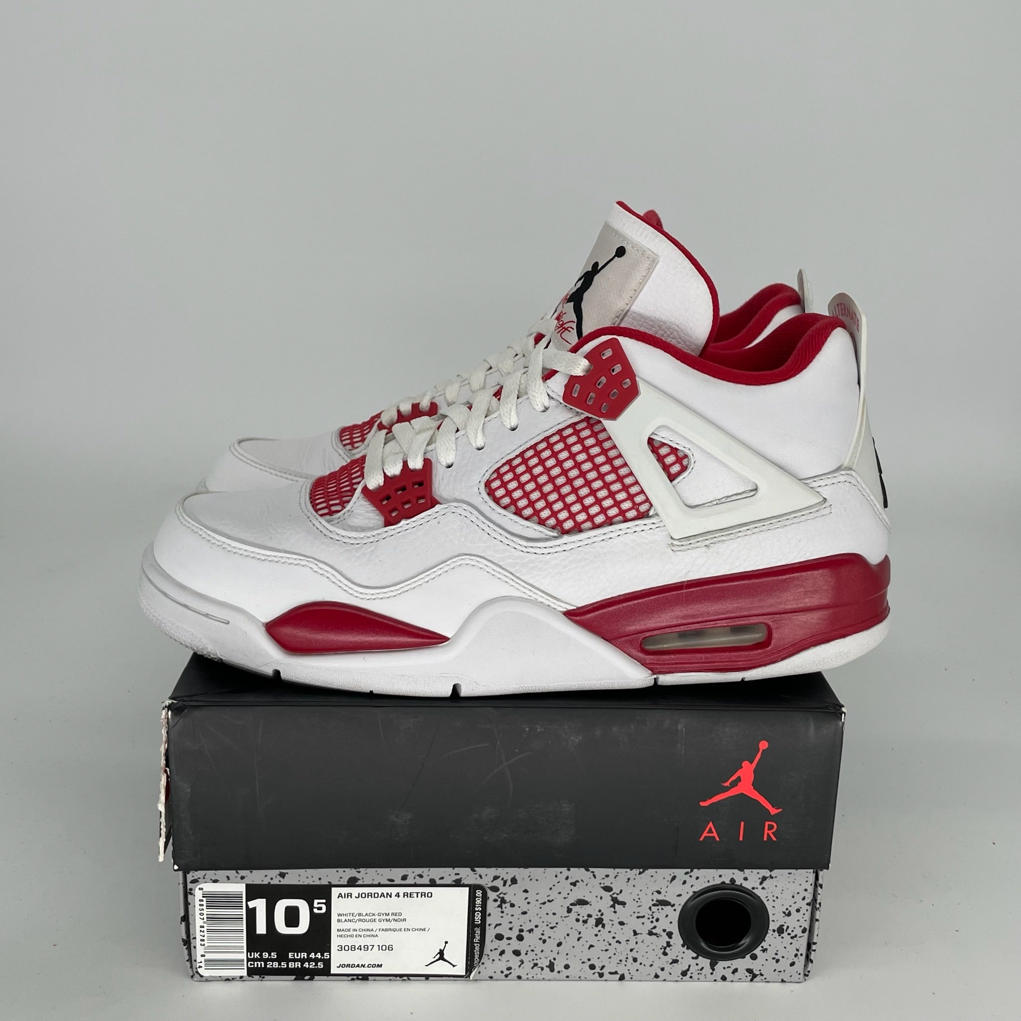 AIR JORDAN 4 ALTERNATE 89 SIZE 10.5 308497-106